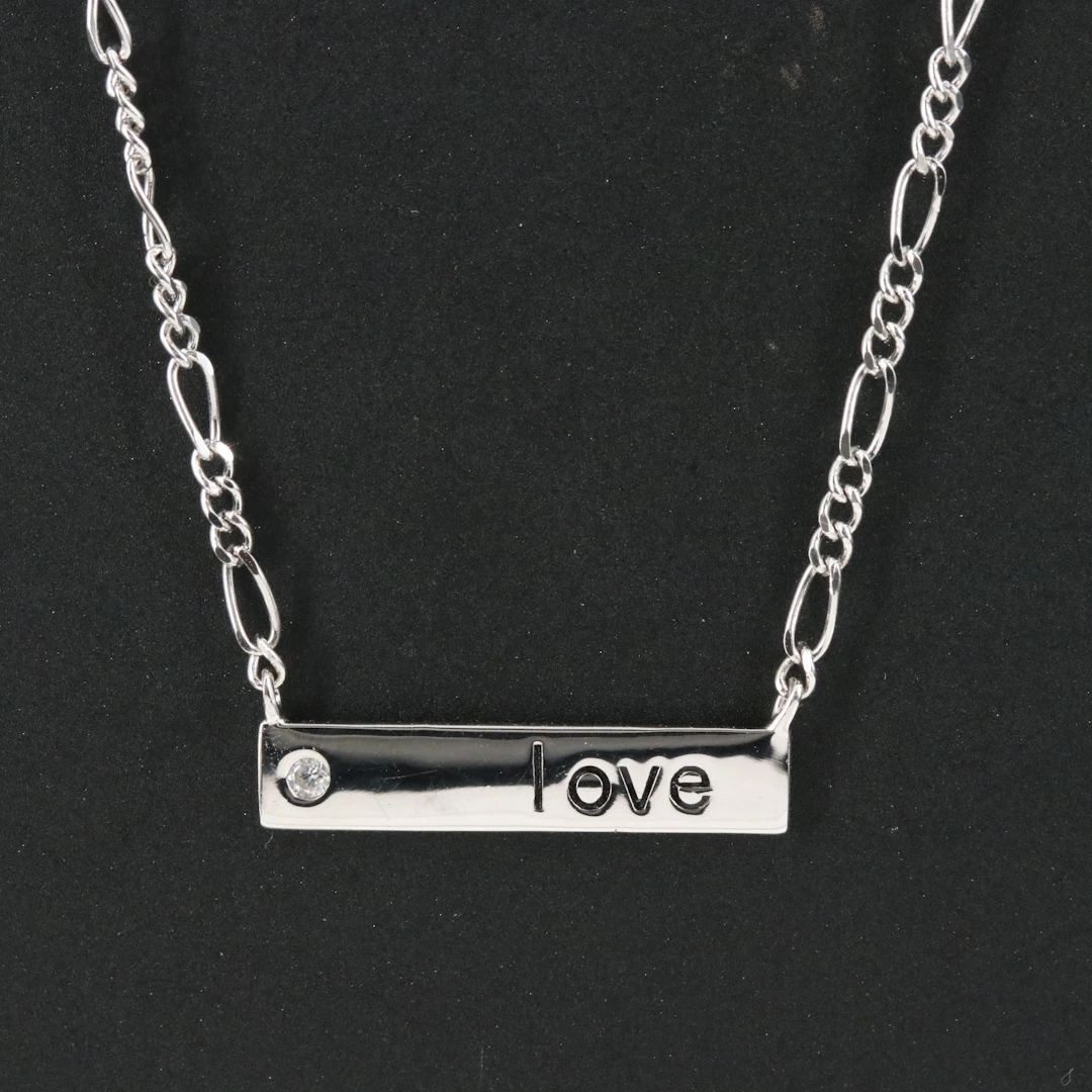 Sterling CZ Necklace