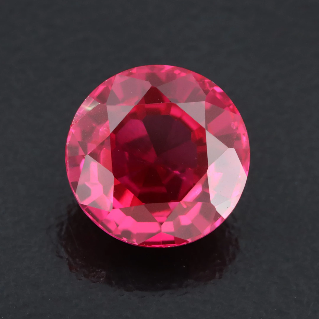 Loose 6.33 CT Lab Grown Ruby