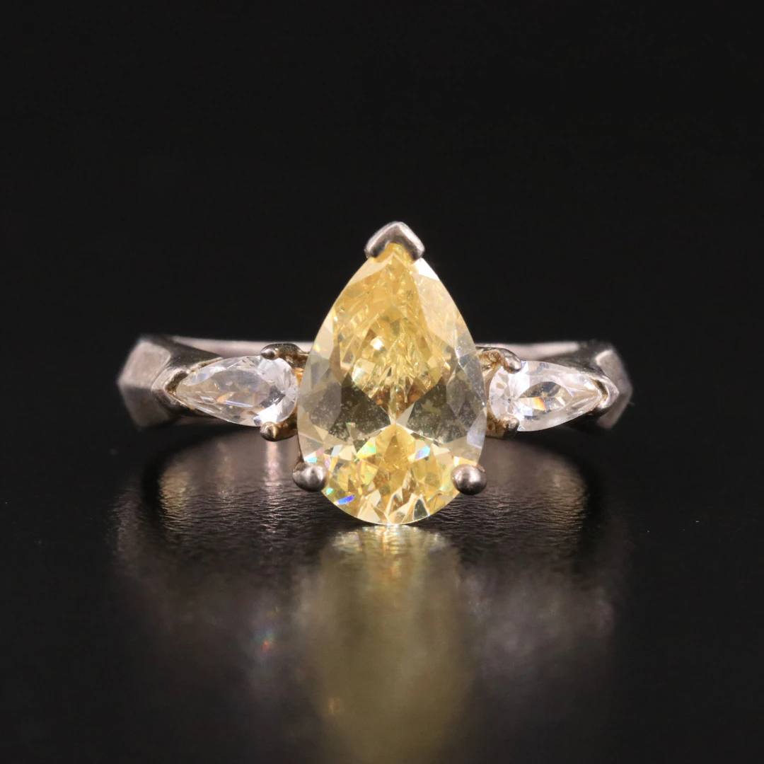 Sterling CZ Ring