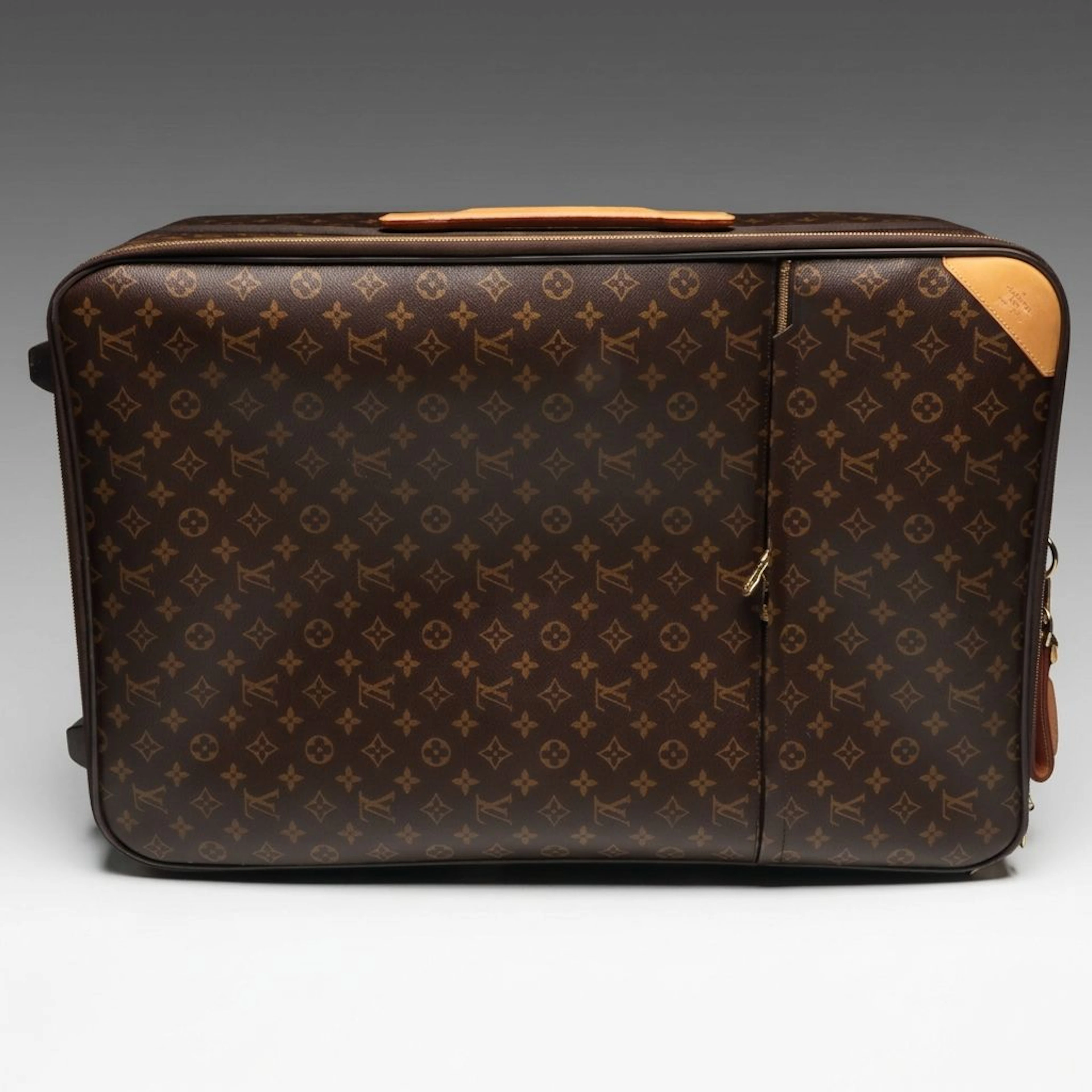 Louis Vuitton Pégase 70 Rolling Suitcase in Monogram Canvas and Leather