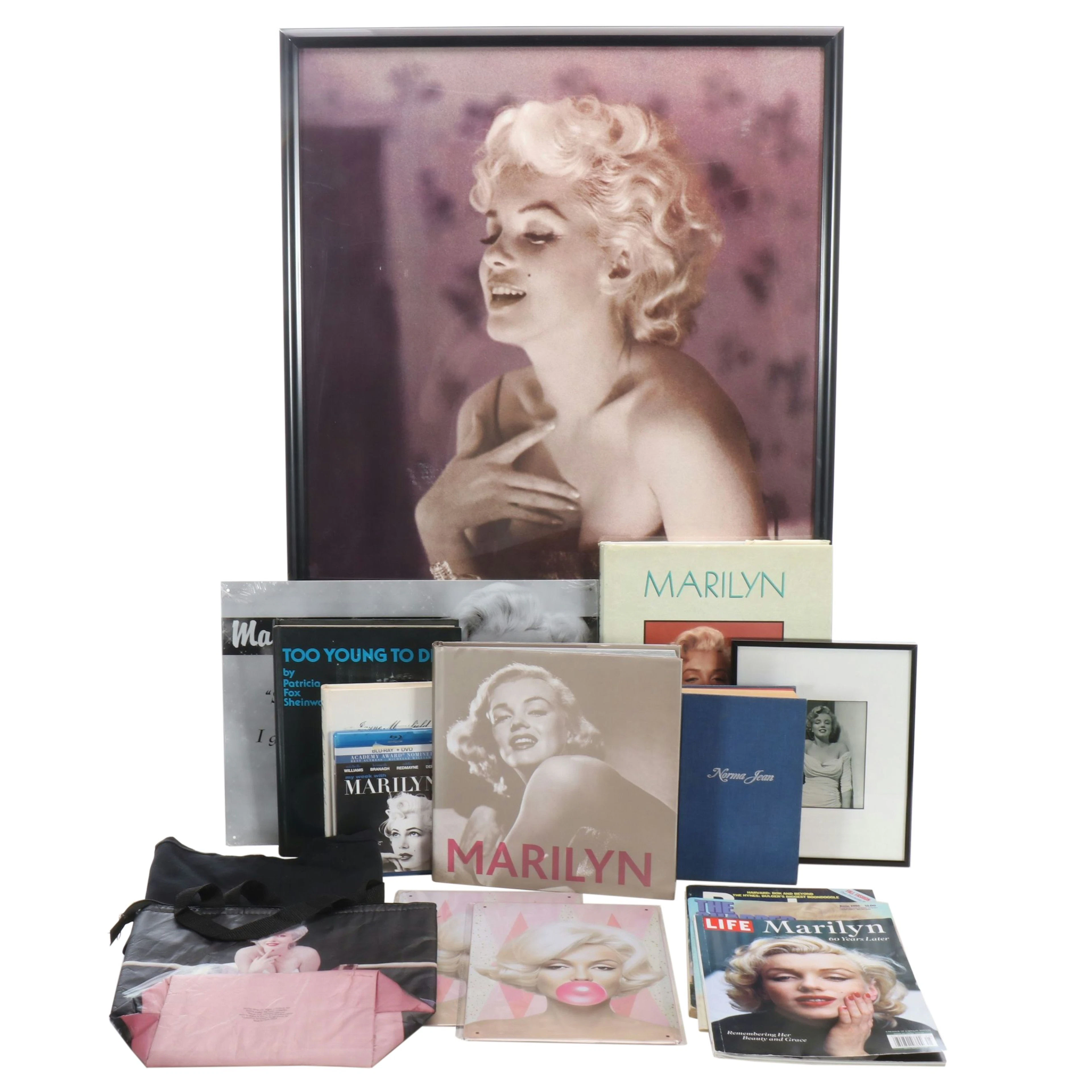 Marilyn Monroe Chanel No. 5 Poster with More Books, Décor and Memorabilia