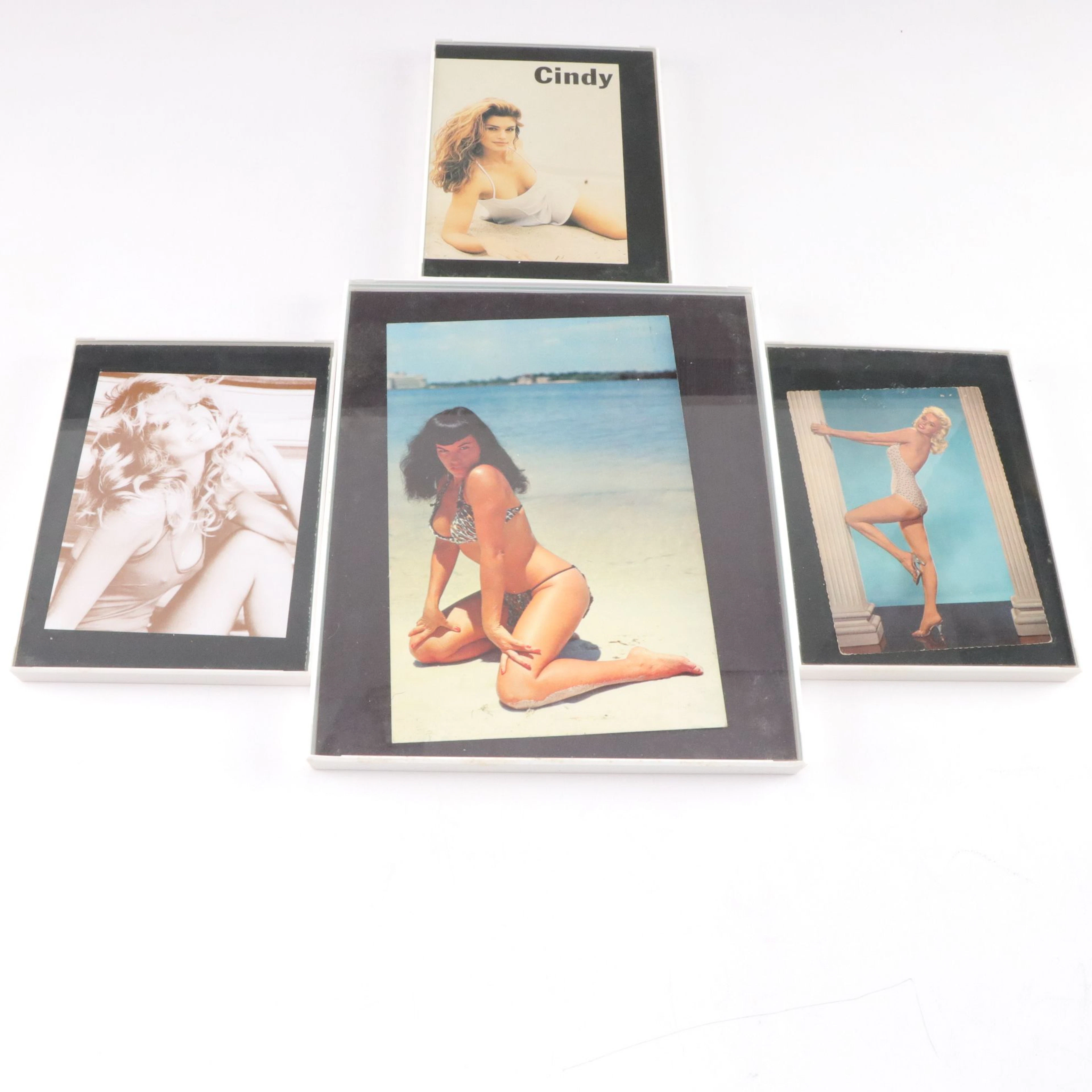 Jayne Mansfield, Bettie Page, Farrah Fawcett and Cindy Crawford Publicity