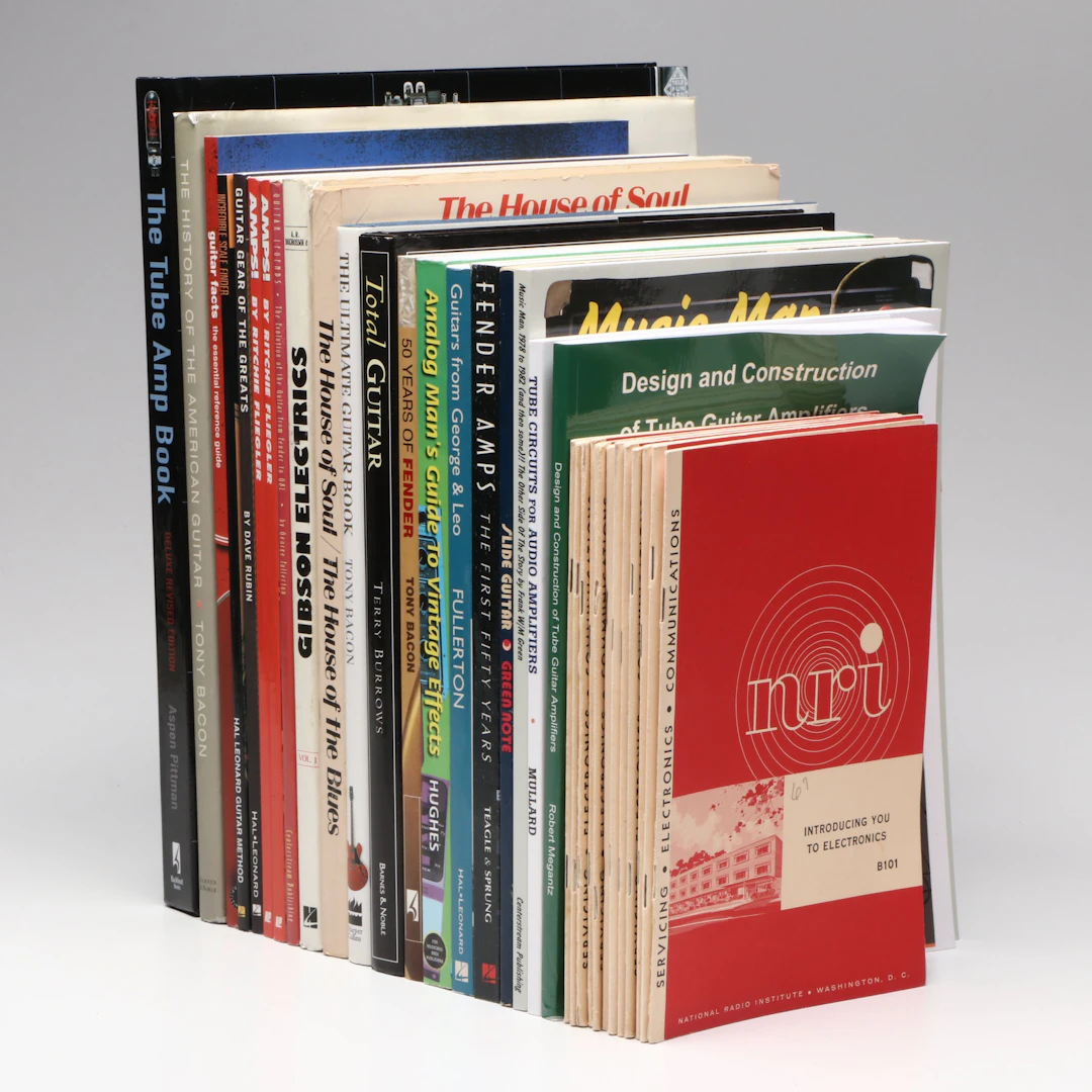 "The Ultimate Guitar Book" by Tony Bacon with Other Books on Music