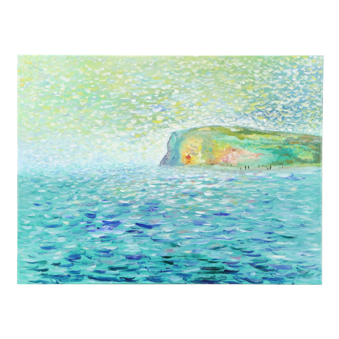 Saul Gefen Acrylic Painting "Somewhere in France," 2026