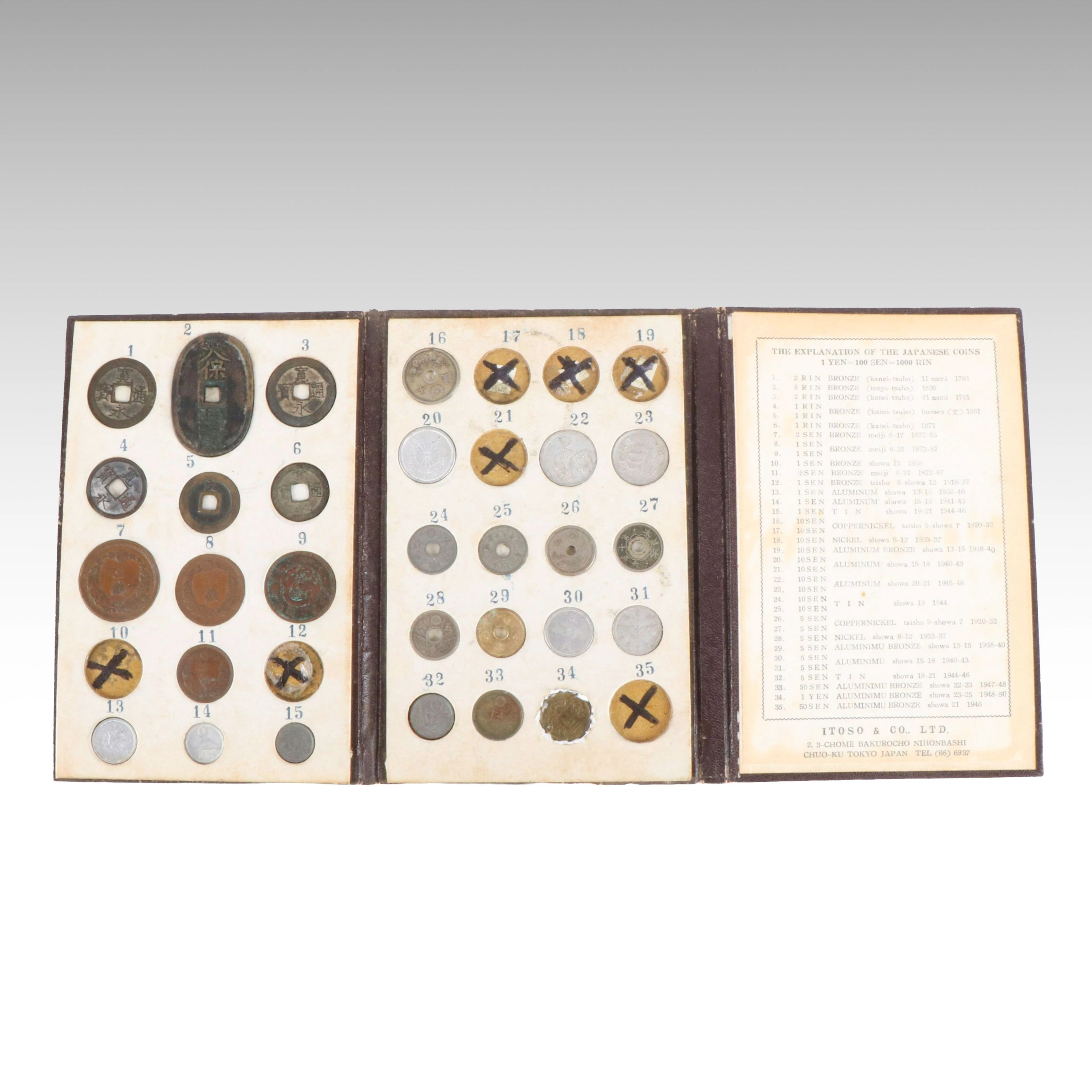 Japanese Coin Collection
