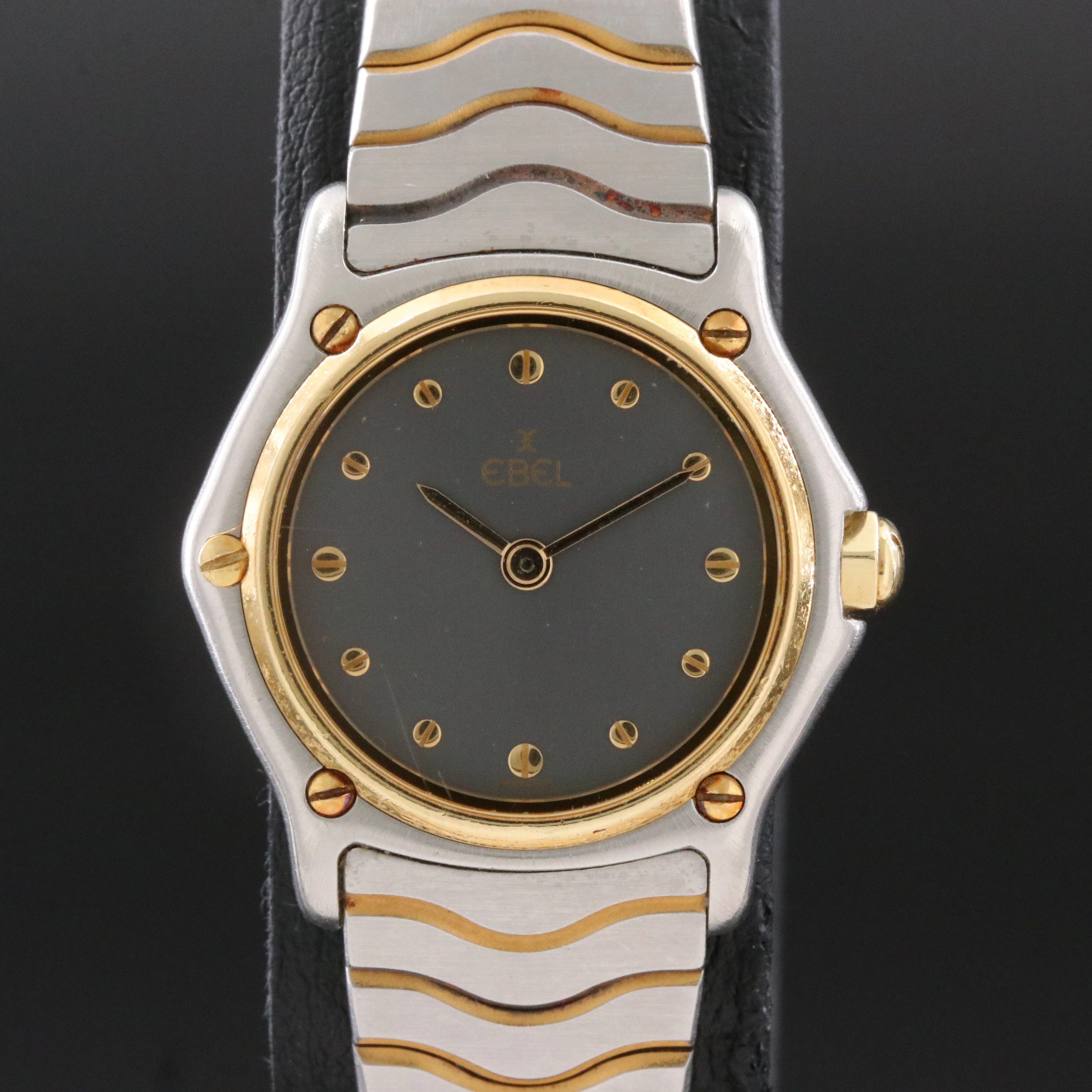 Ebel Mini Classic Wave 18K and Stainless Steel Swiss Quartz Watch
