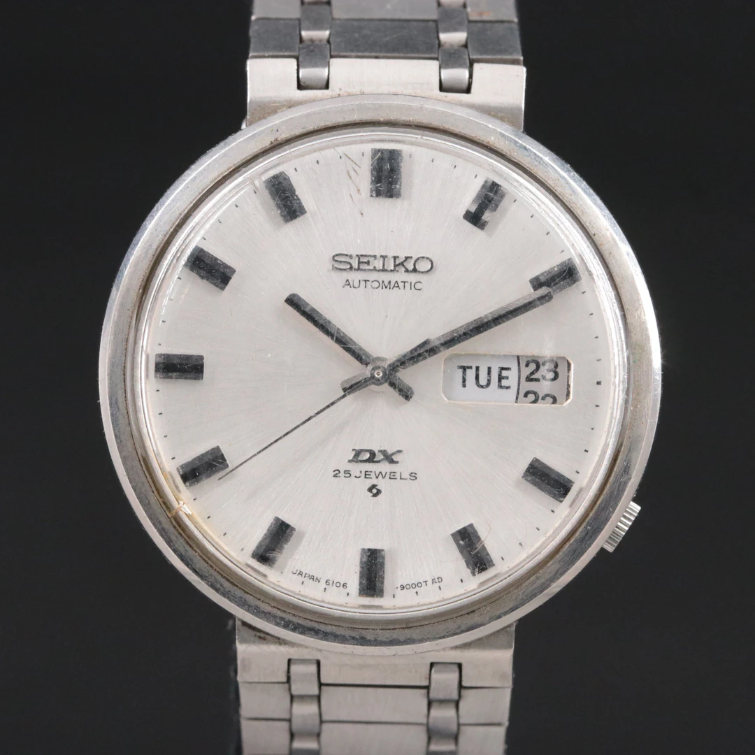 Seiko DX Stainless Steel Vintage Automatic Dress Watch