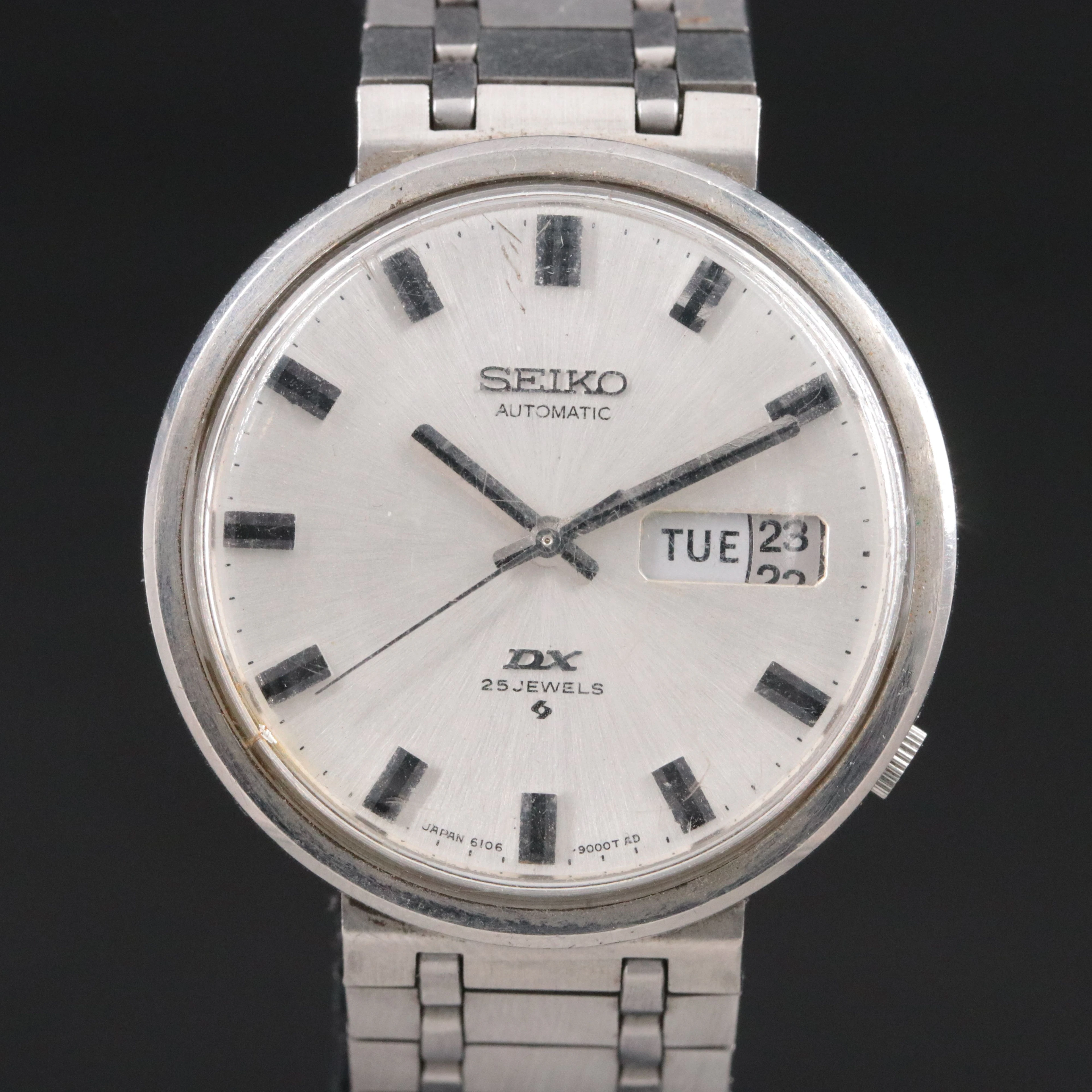 Seiko DX Stainless Steel Vintage Automatic Dress Watch