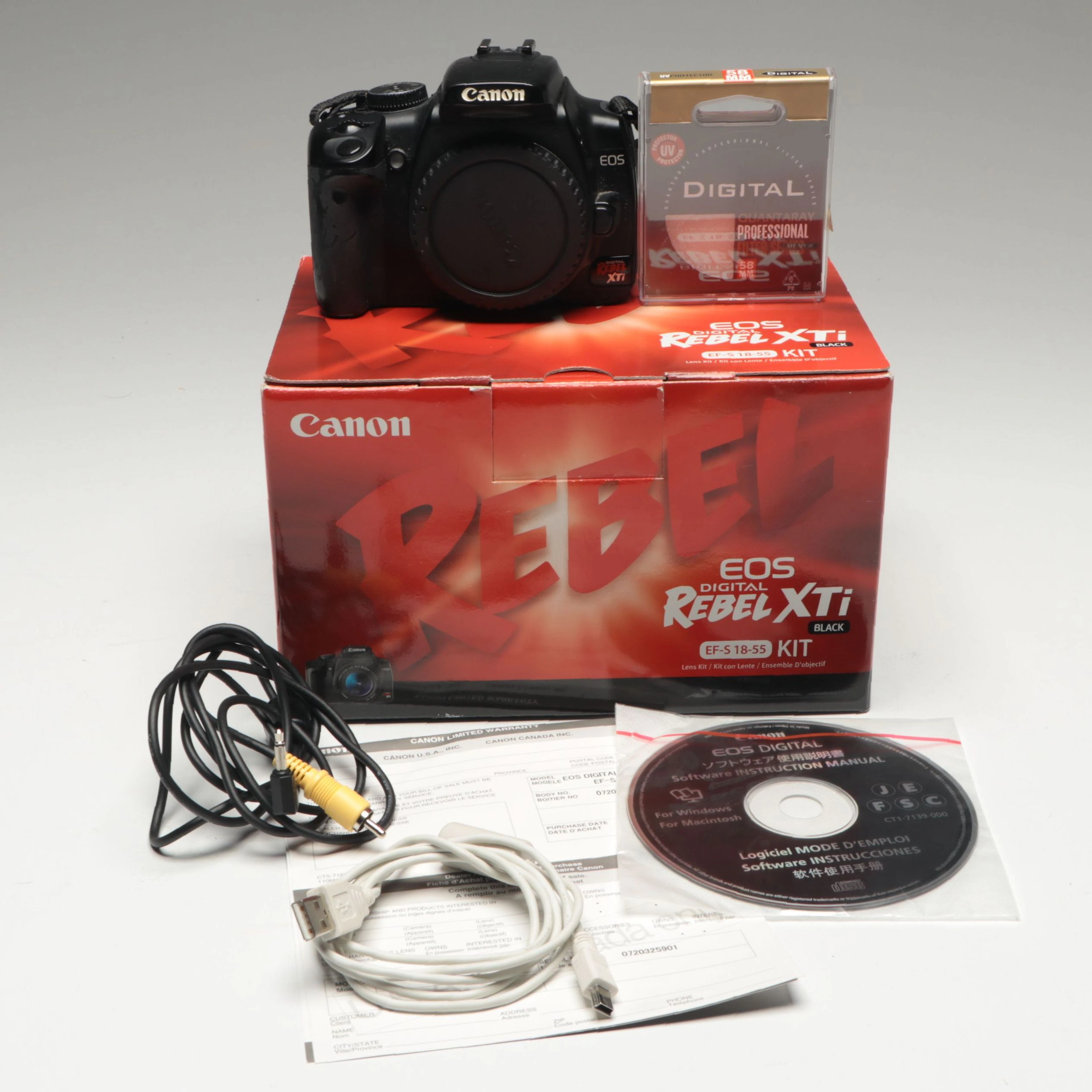 Canon EOS Rebel XTi Digital Camera