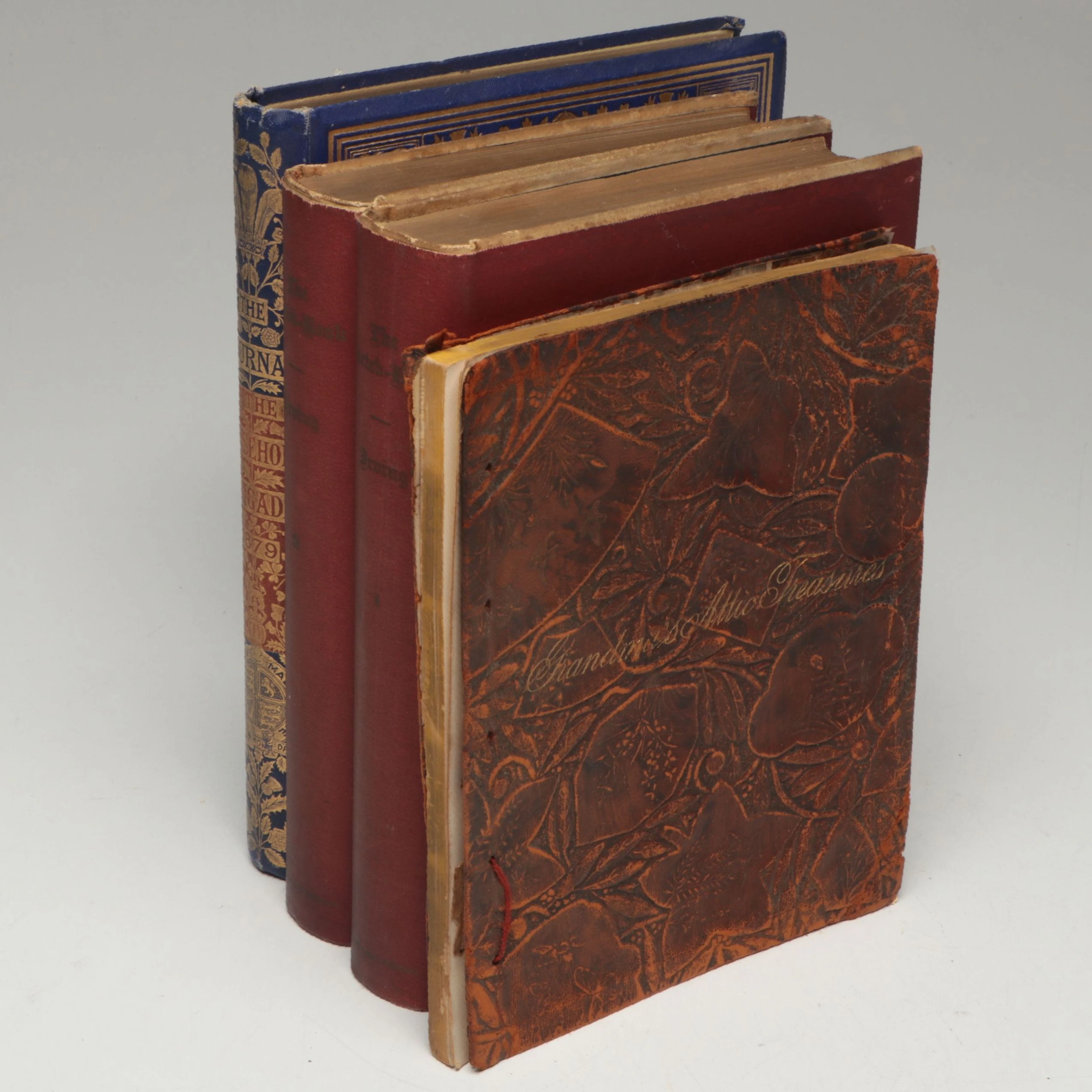 "The Sketch Book of Geoffrey Crayon, Gent." Full Set and More Antique Books