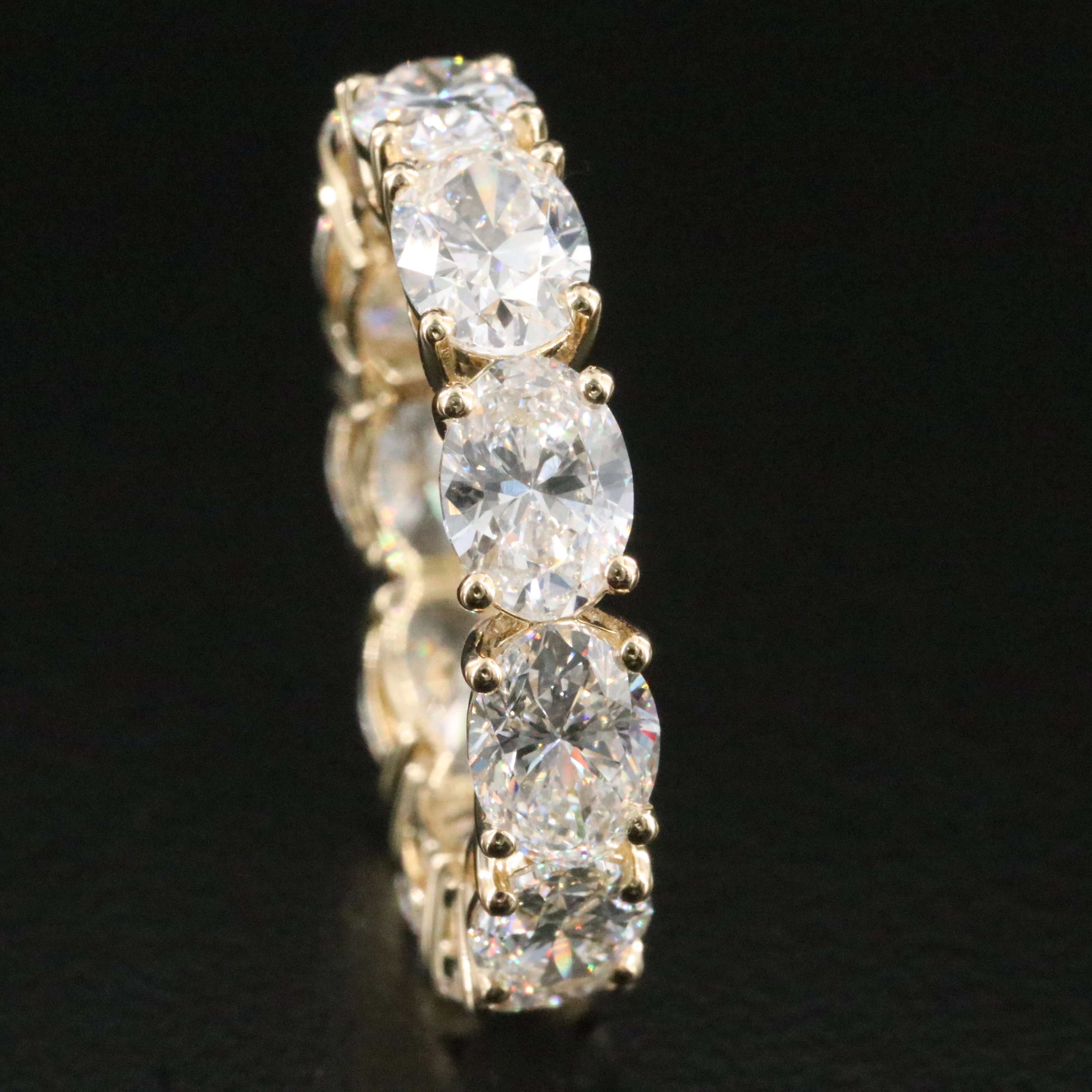14K 6.56 CTW Lab Grown Diamond Eternity Band