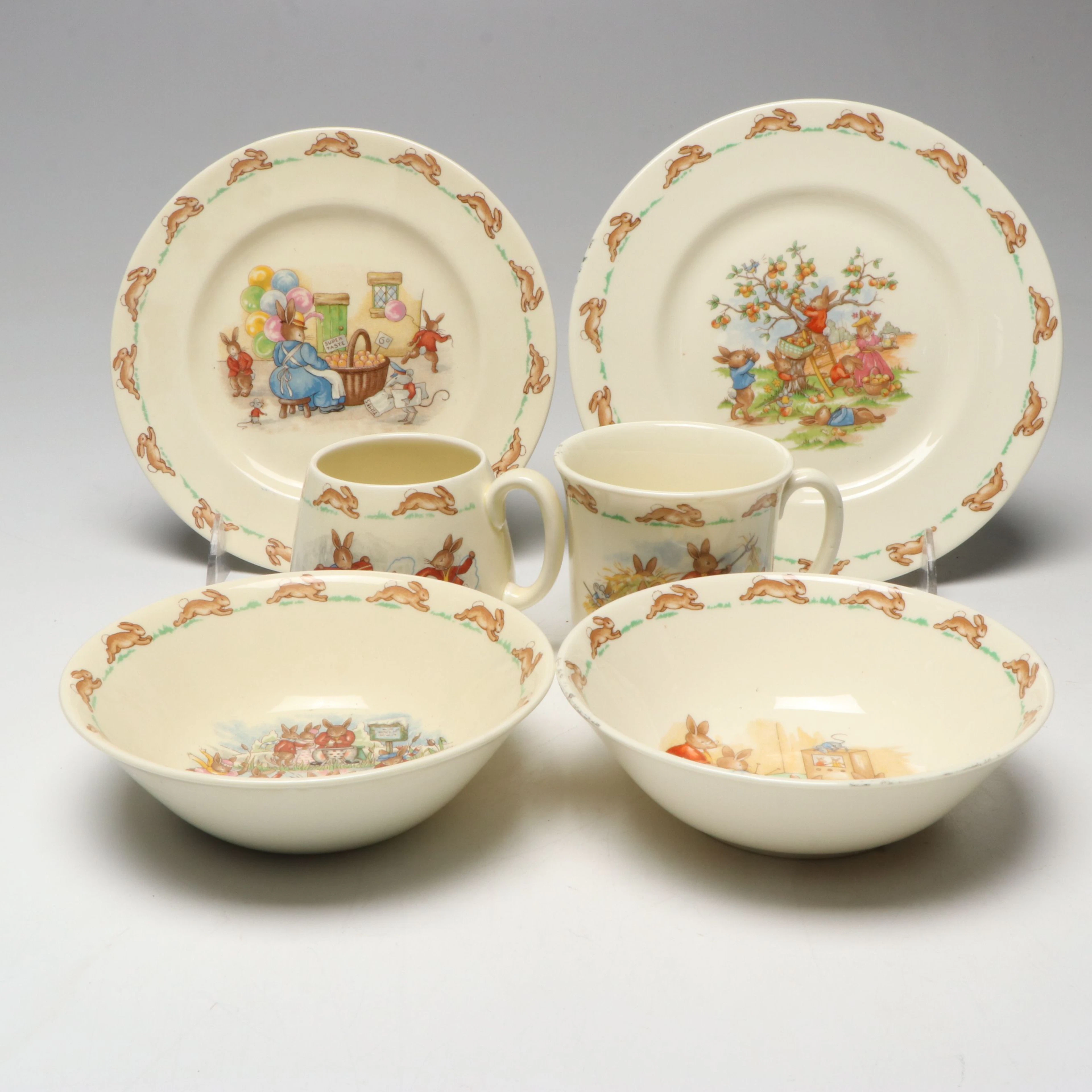 Royal Doulton "Bunnykins" Bone China Dinnerware