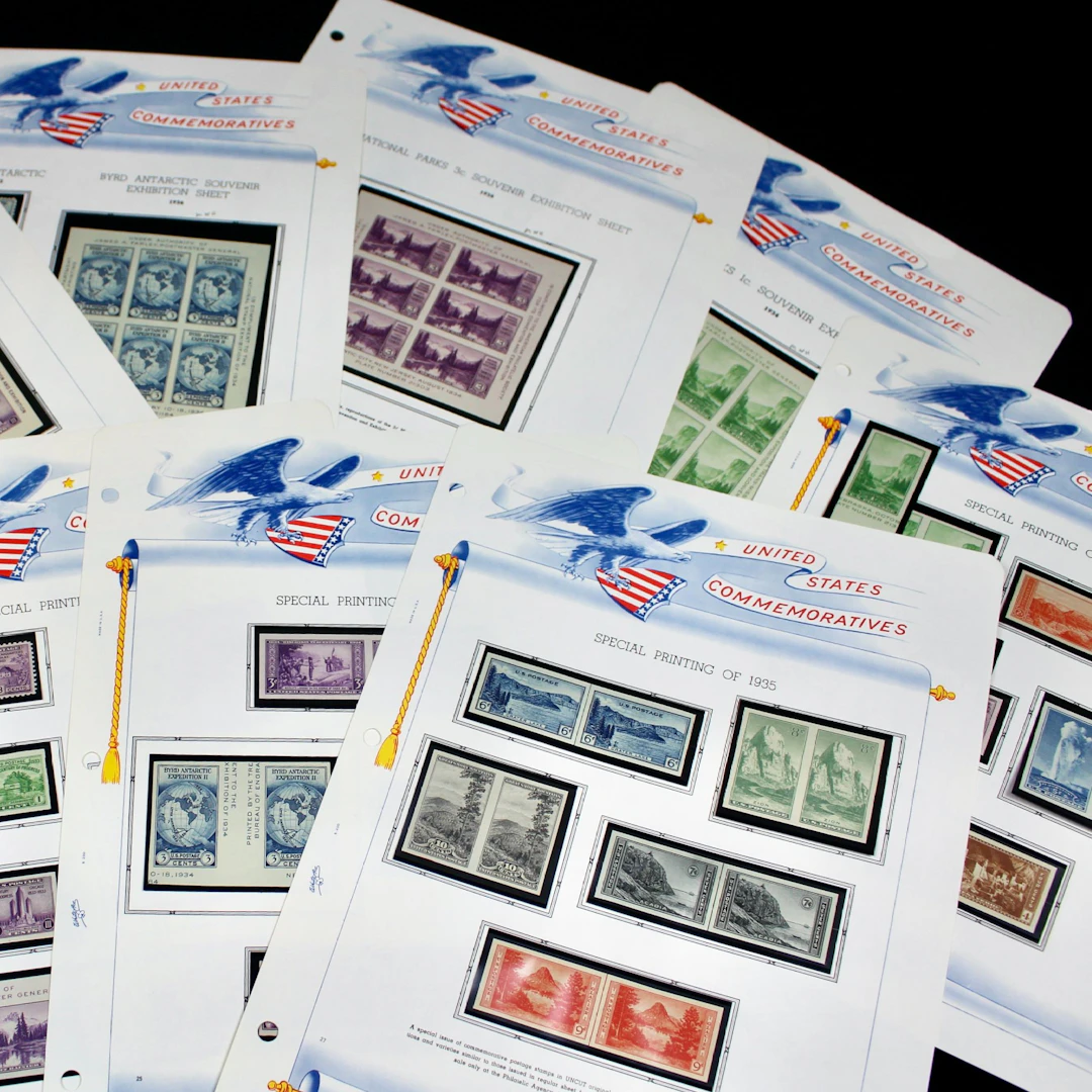 Interesting U.S. Farley Postage Stamp Collection