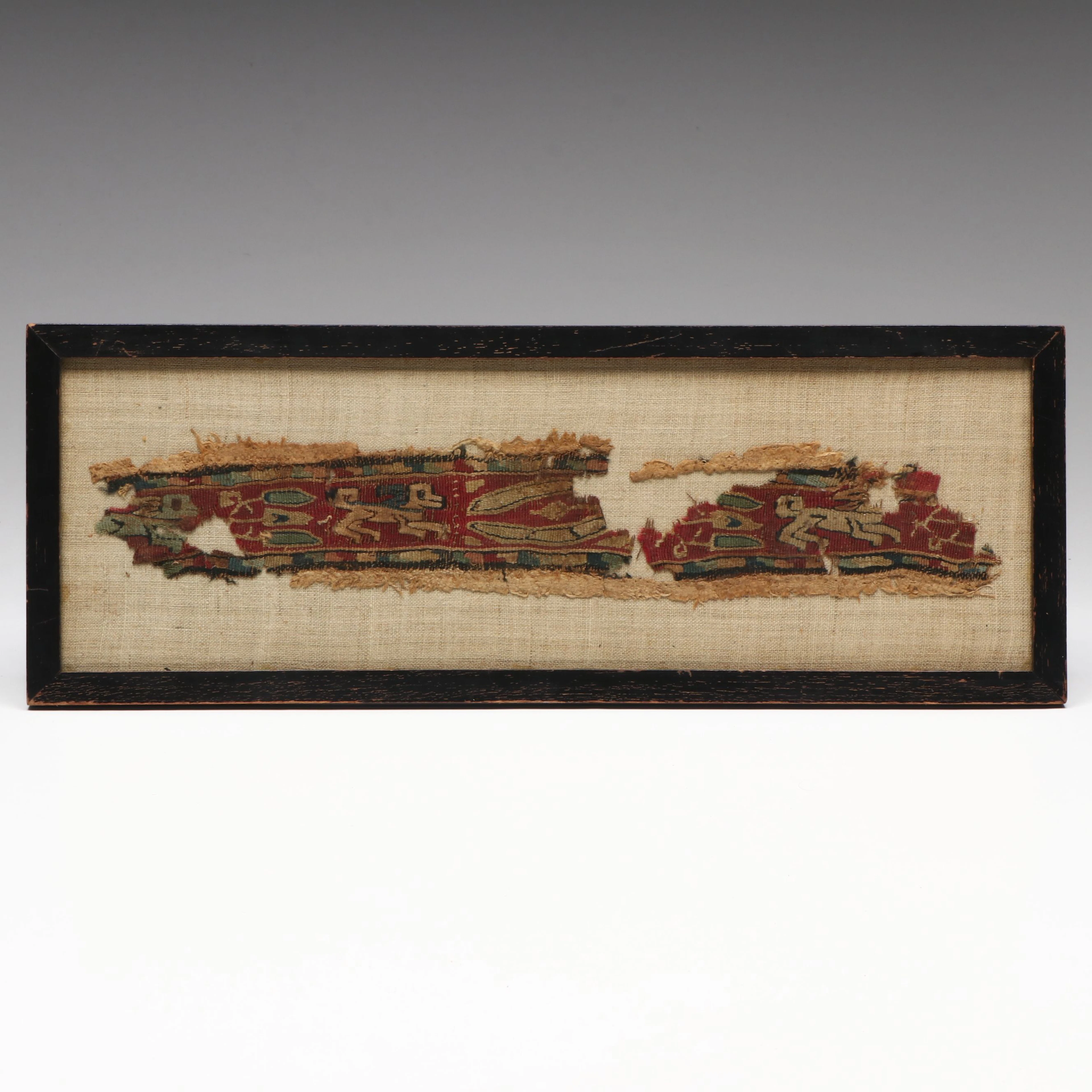 Antique Coptic Textile Fragment, Circa 3rd Century