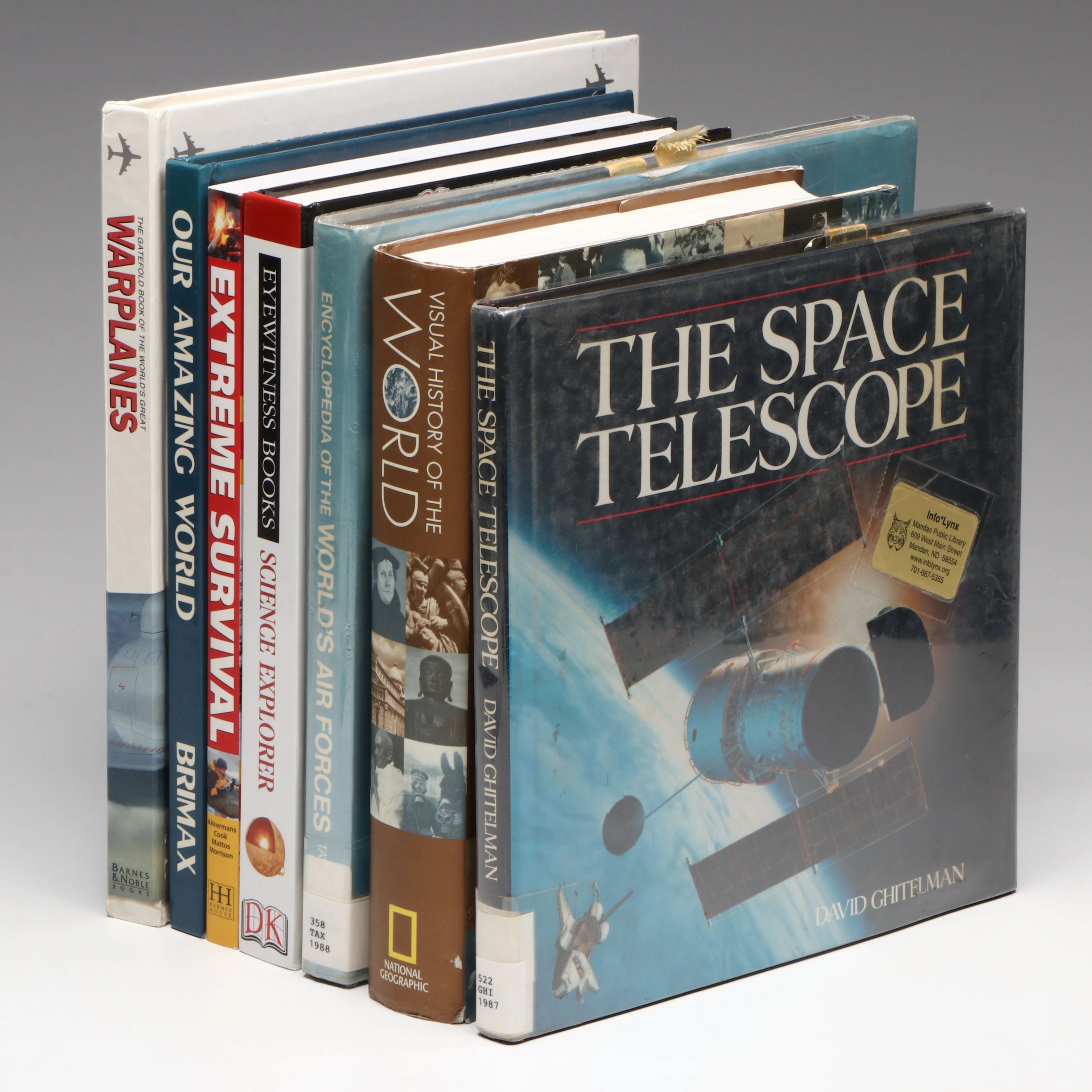 National Geographic "Visual History of the World" with More Nonfiction Books
