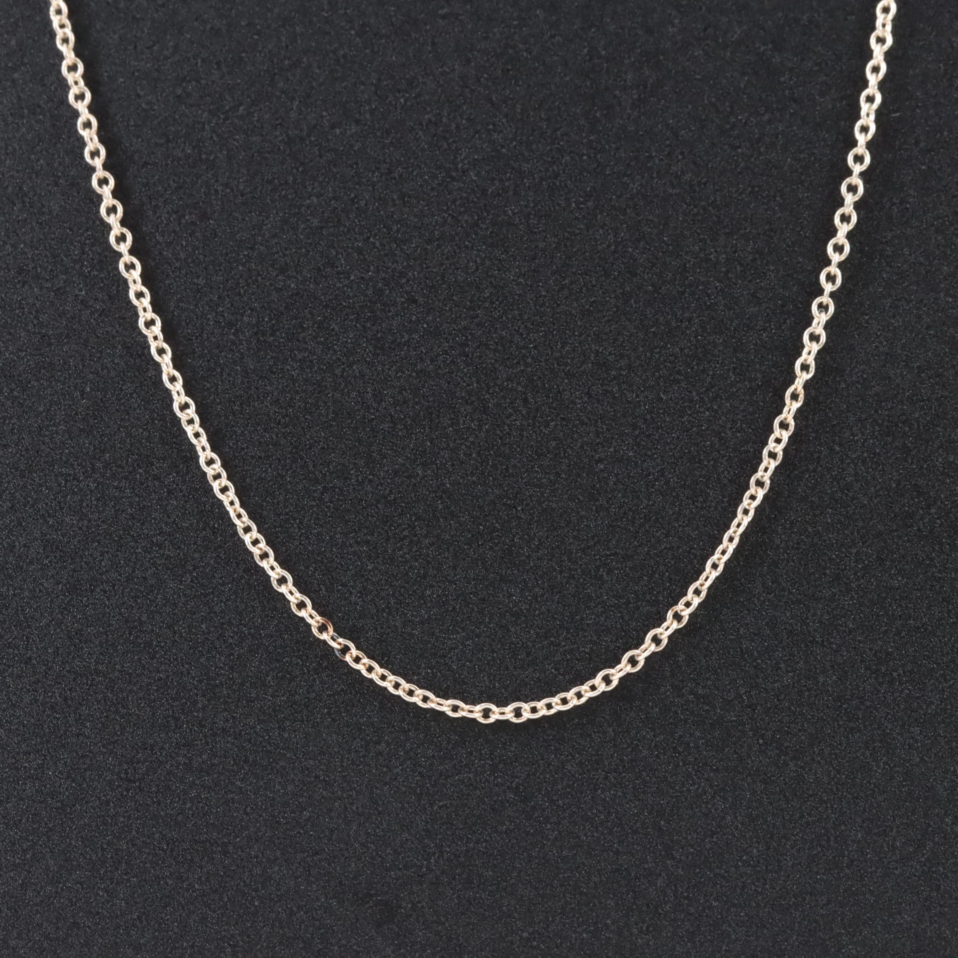 Tiffany & Co. Sterling Cable Chain Necklace