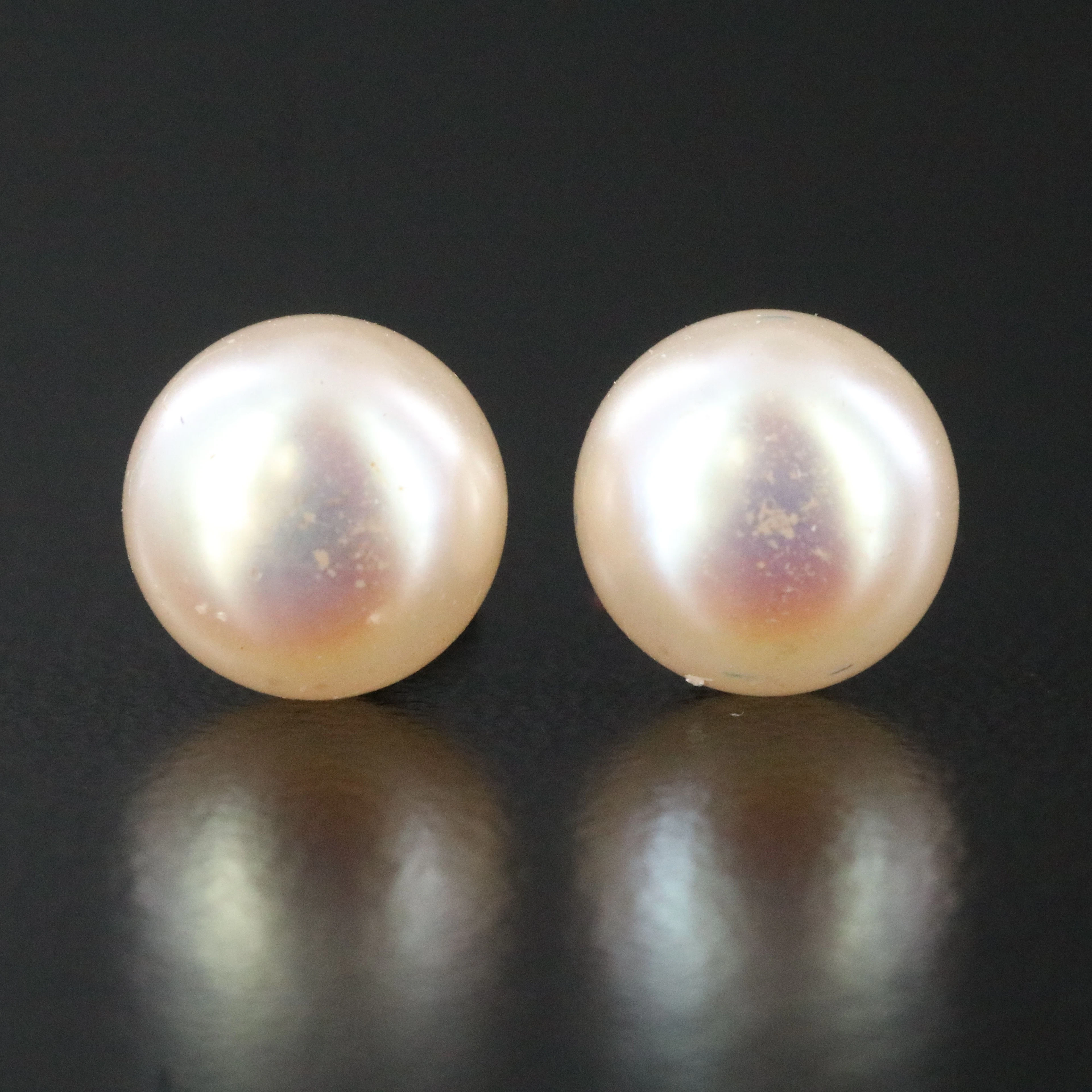 Stud Faux Pearl Earrings