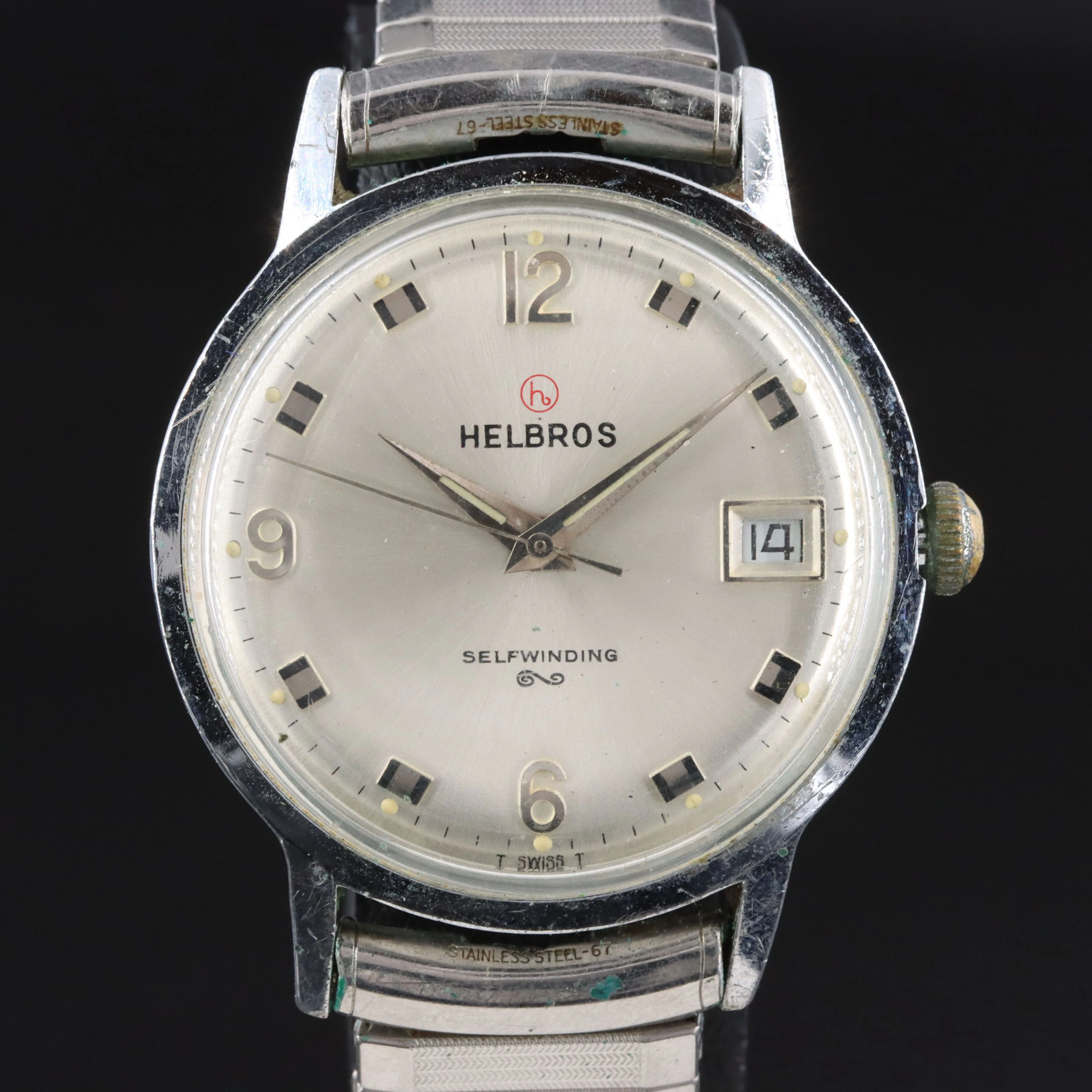 Helbros Invincible Vintage Self Winding Watch