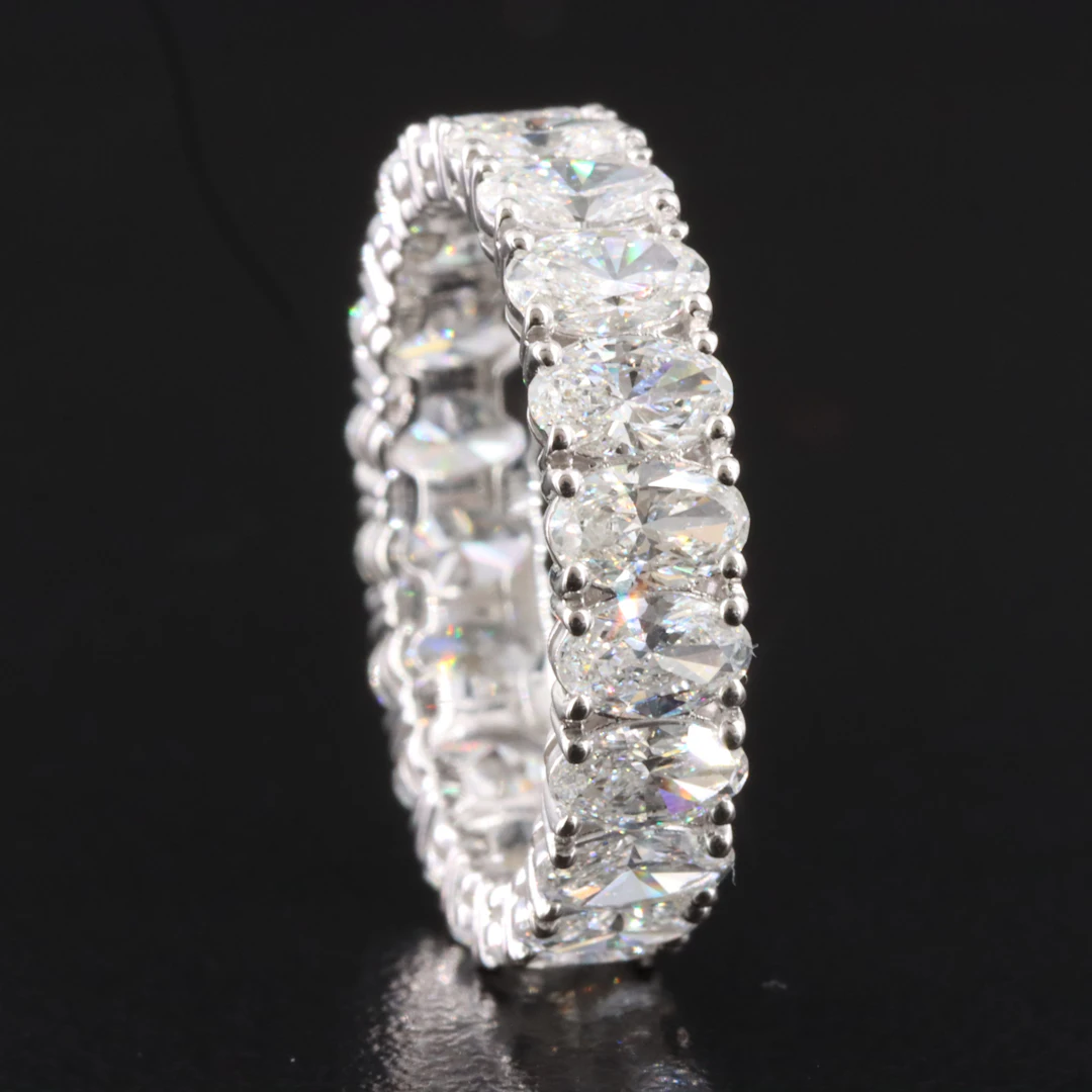 14K 3.71 CTW Lab Grown Diamond Eternity Band