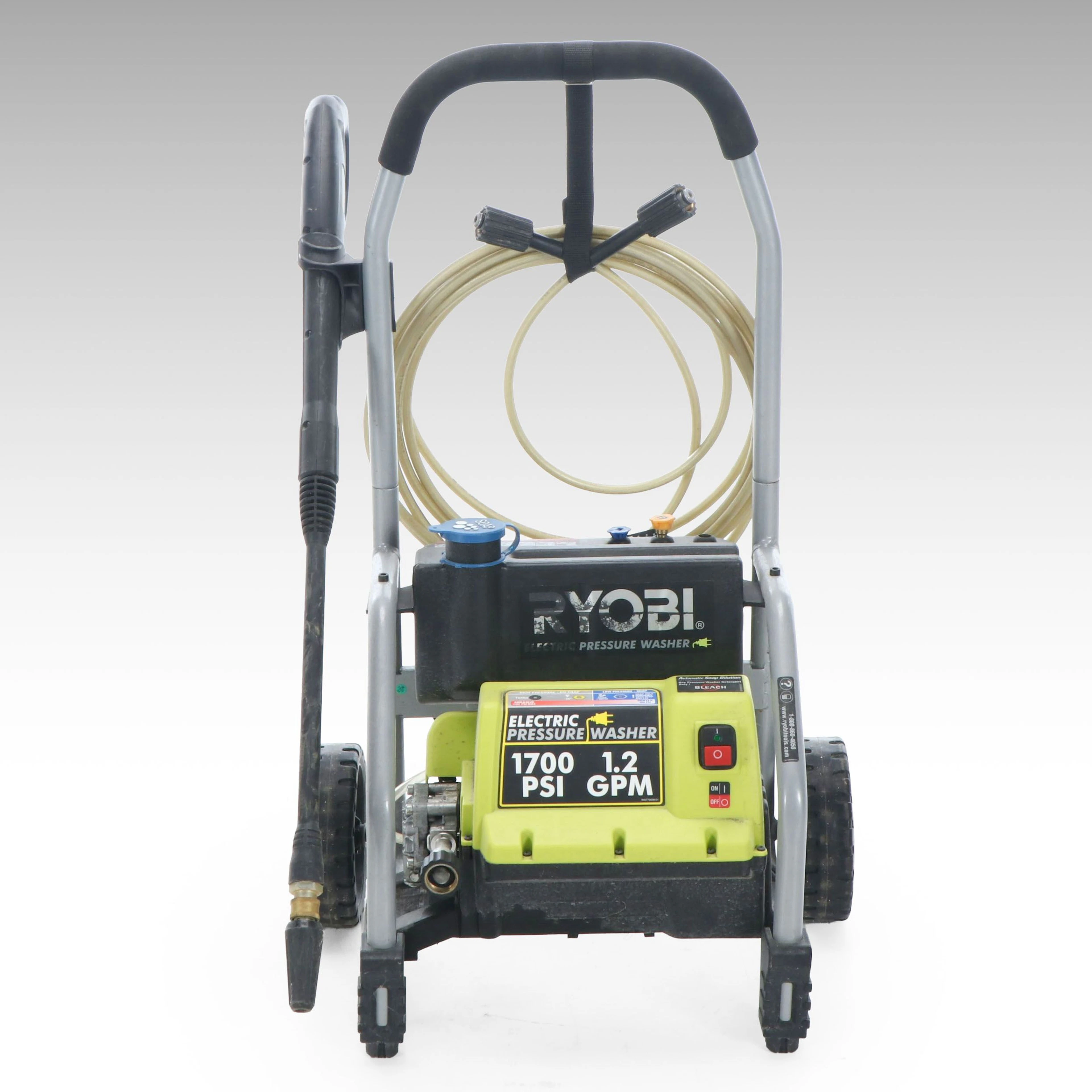 Ryobi 1700 PSI Electric Pressure Washer with Hose