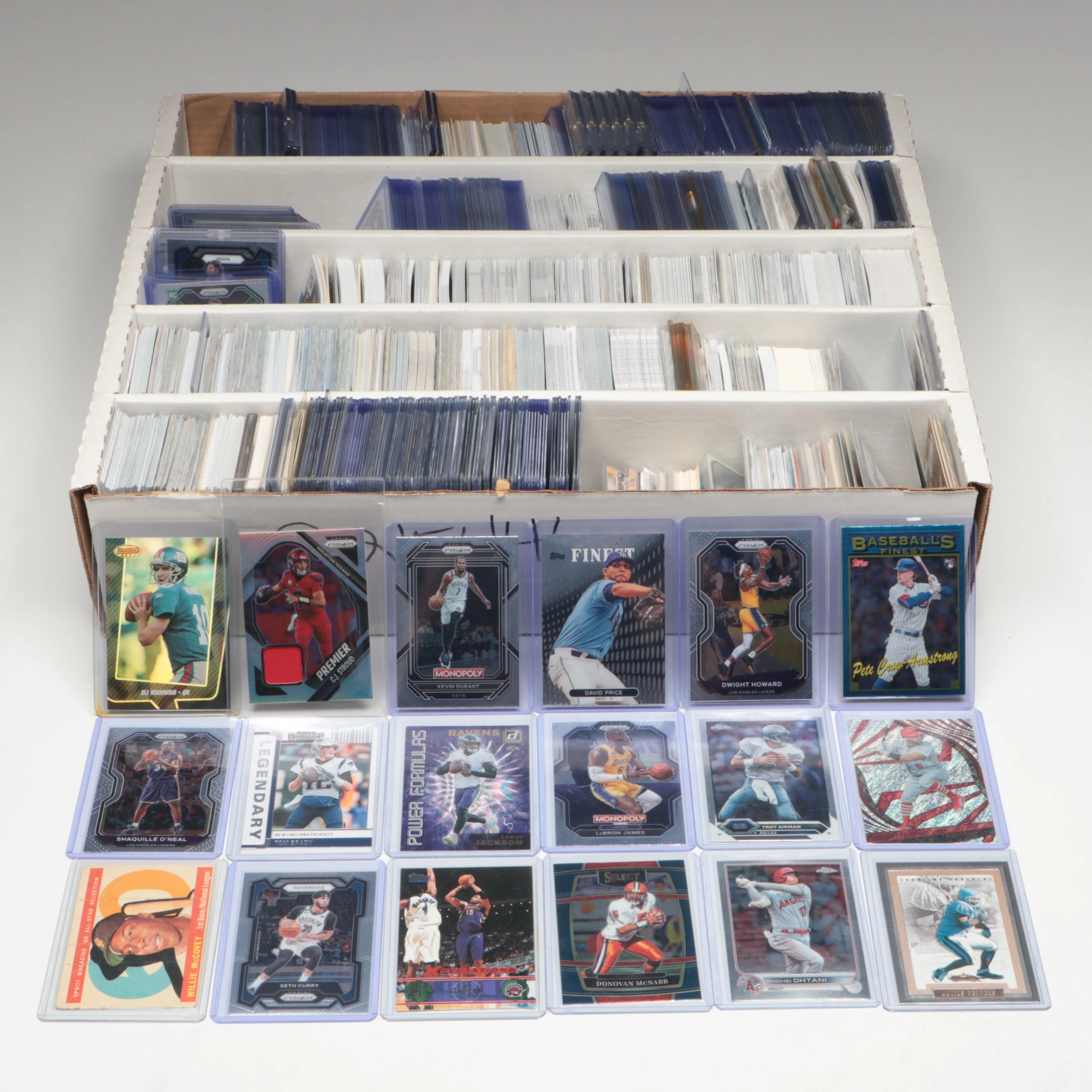 Prizm with Other Sports Cards Featuring Signed, Relics, Rookies, and More