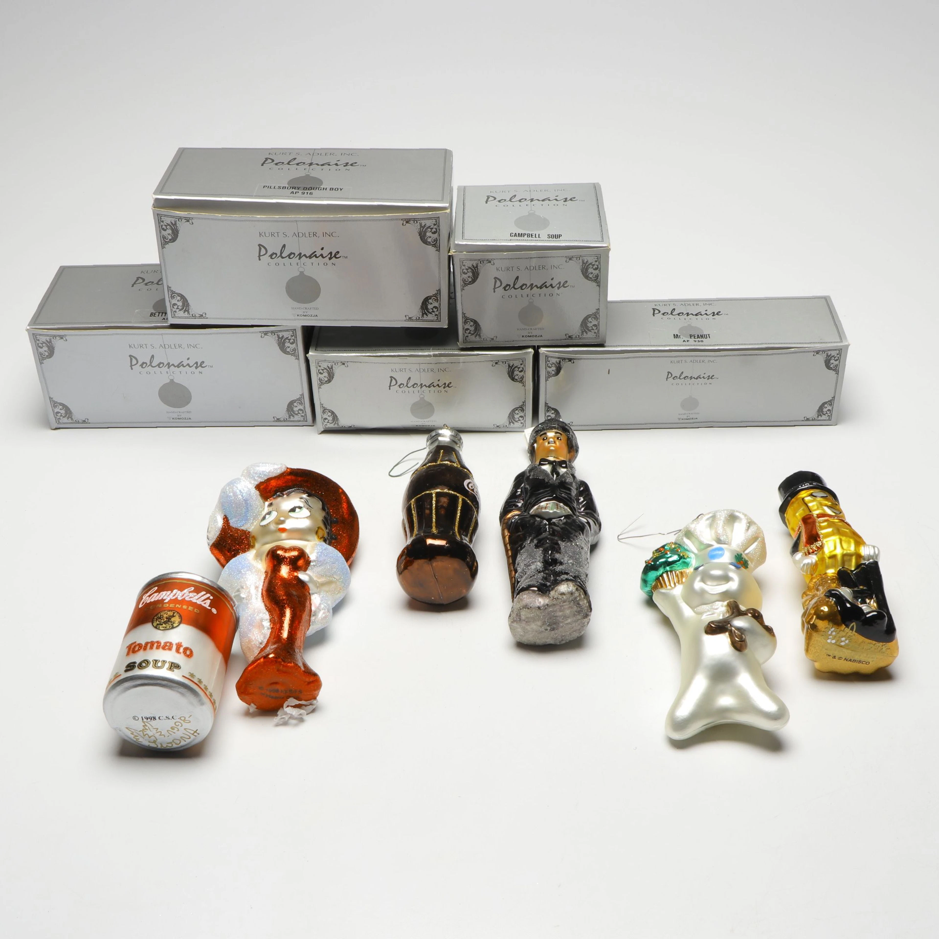 Komozja "Betty Boop II" with Christopher Radko and More Glass Ornaments