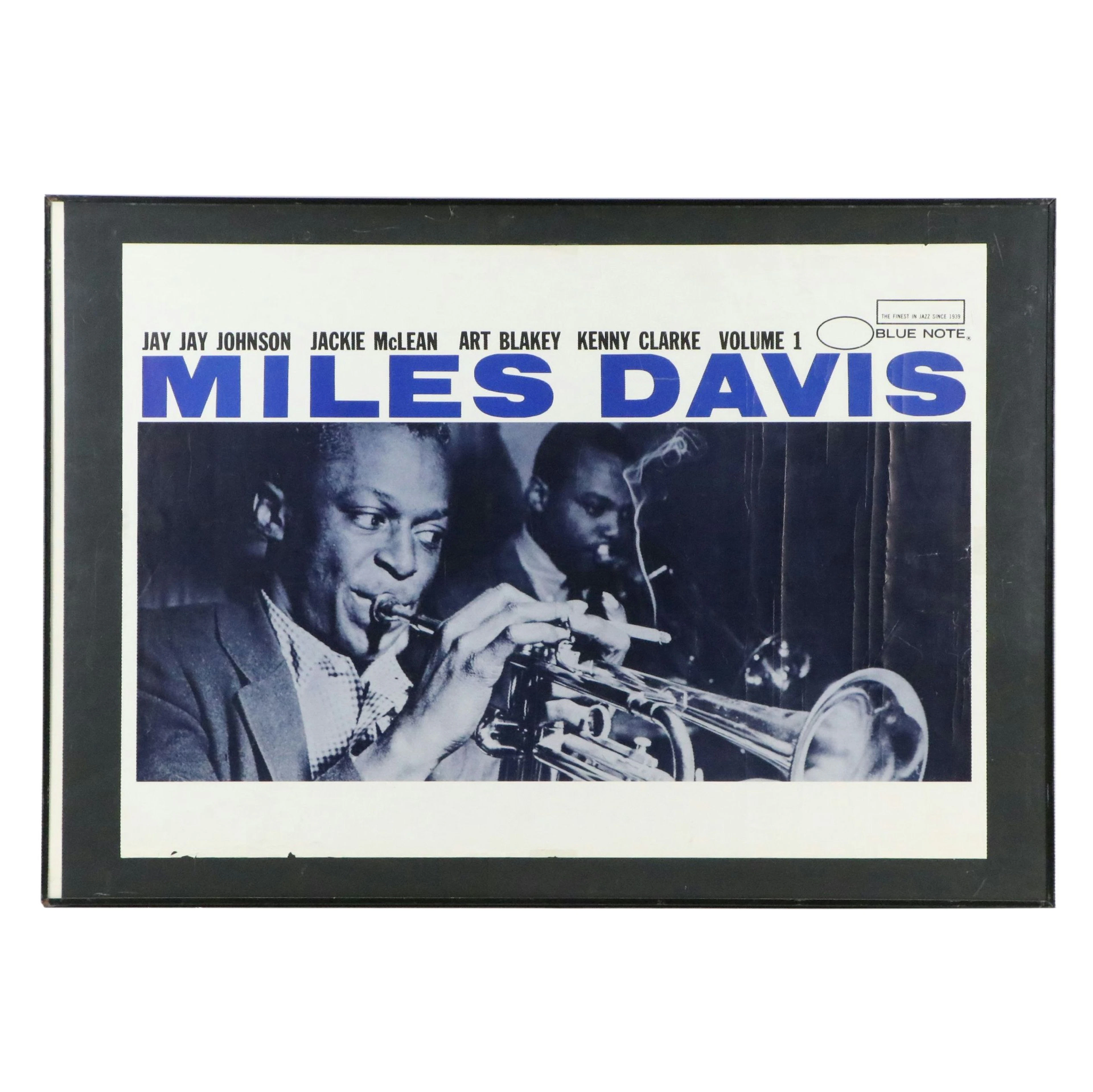 Offset Lithograph Poster "Miles Davis Volume 1," 20th Century