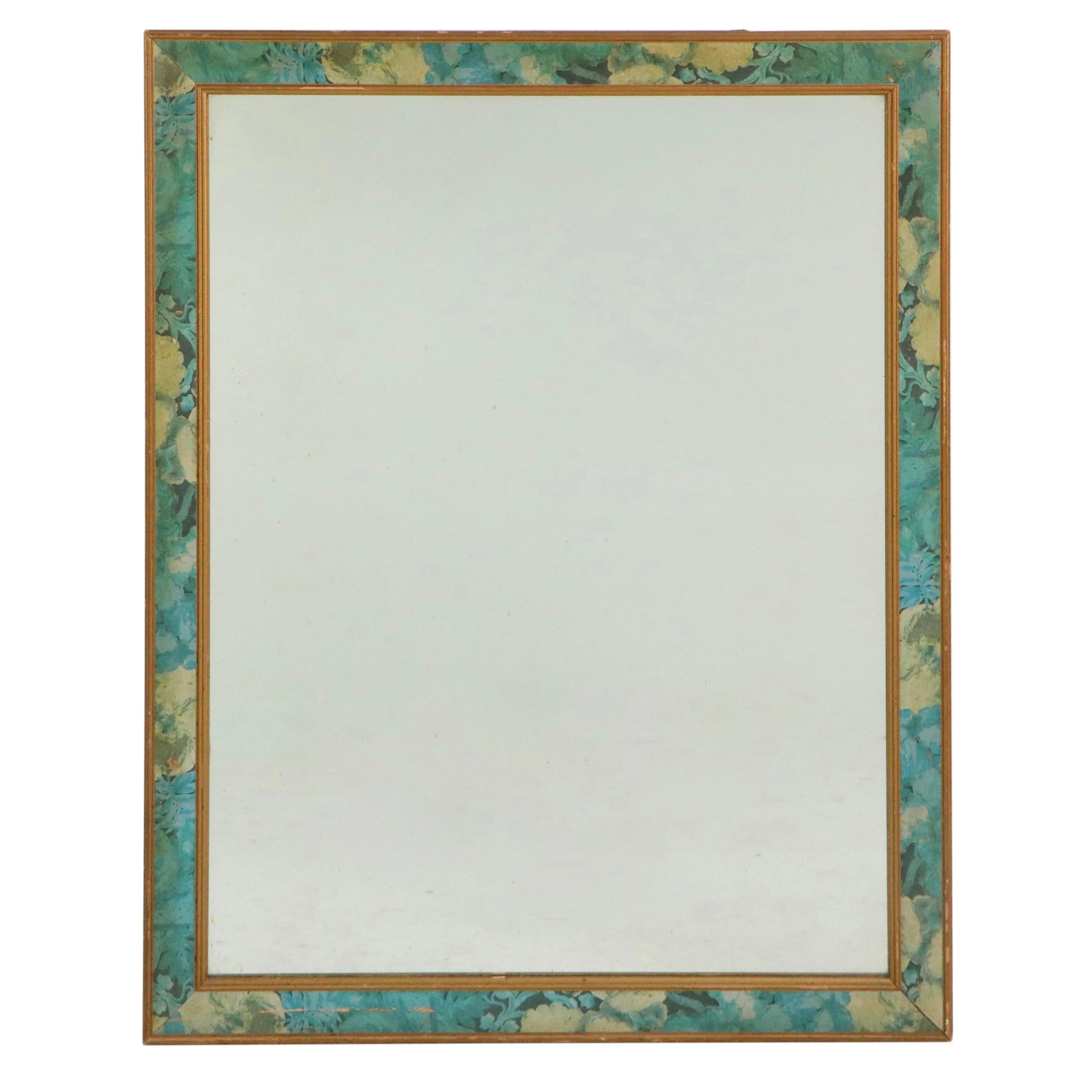 Floral Framed Wall Mirror