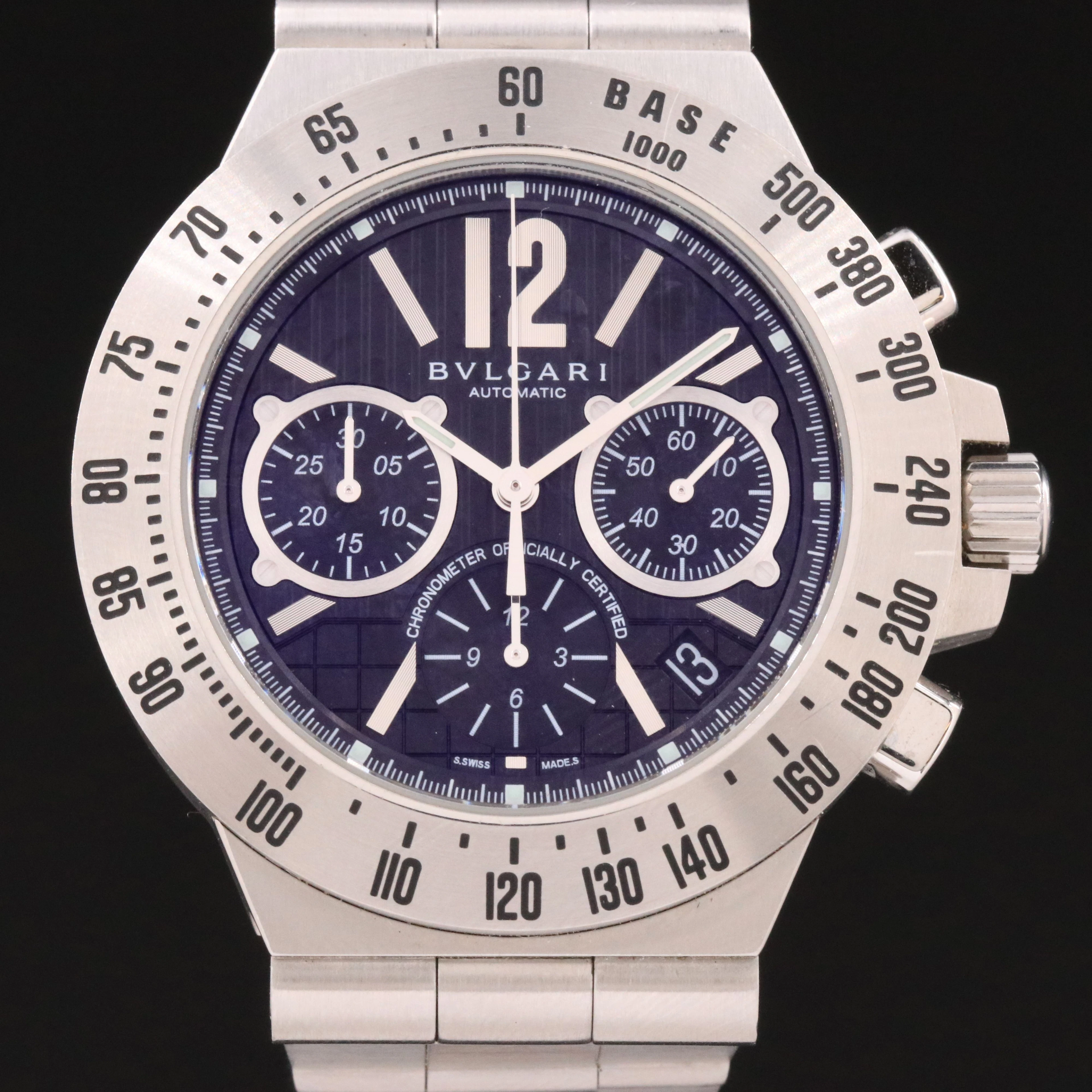 BVLGARI Diagono Chronograph Steel Automatic Watch