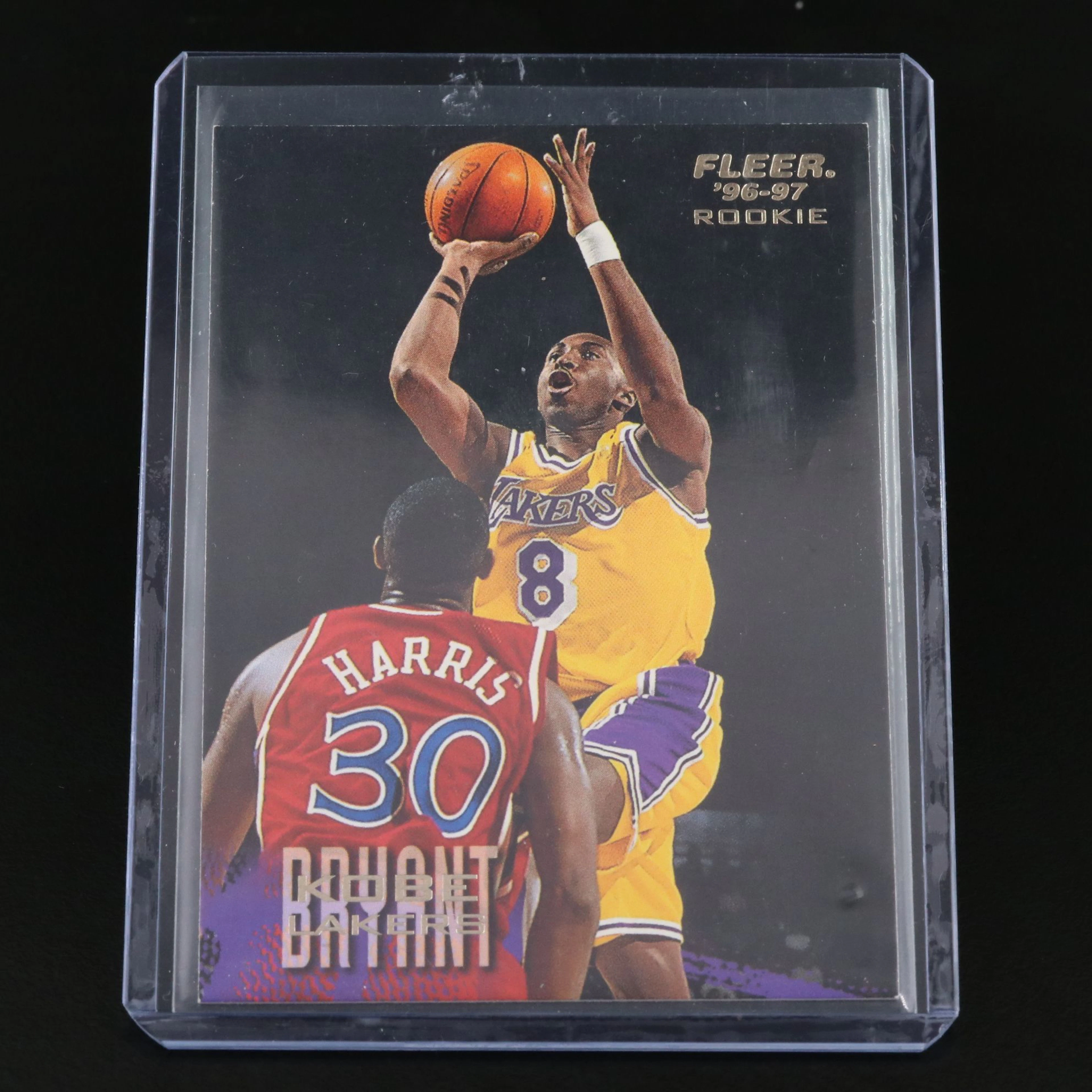 1996-97 Fleer Kobe Bryant Los Angeles Lakers Rookie Basketball Card