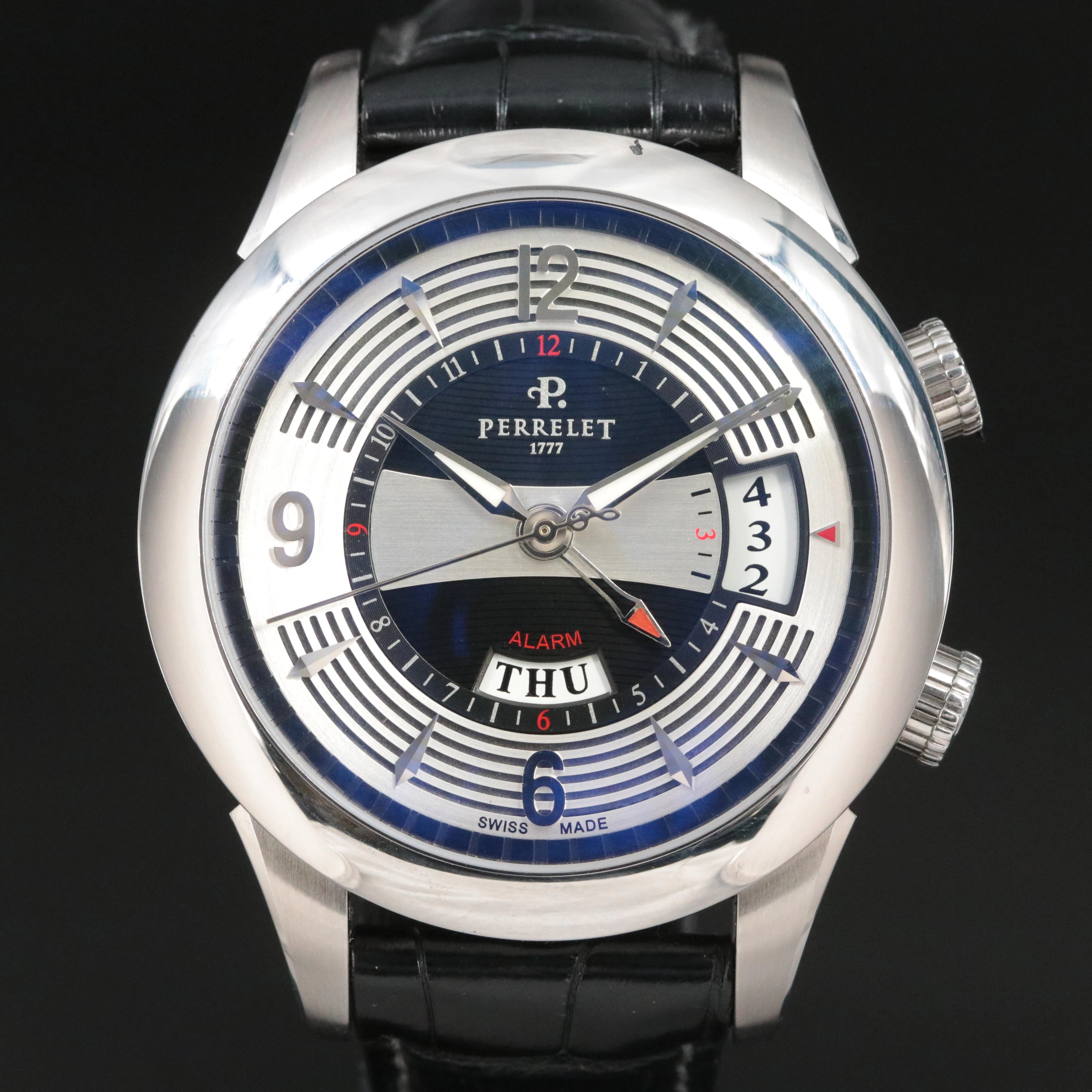Perrelet Maestro Musical Concept A1048 Limited Edition 42mm Steel Alarm Watch