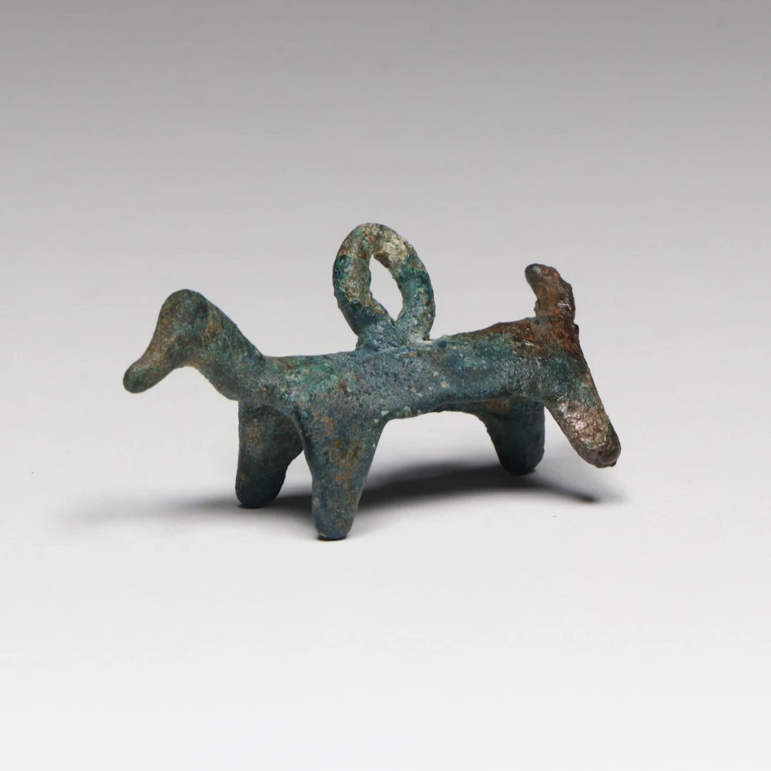 Luristan or Amlash Bronze Bull Pendant, Circa 1000–600 BCE
