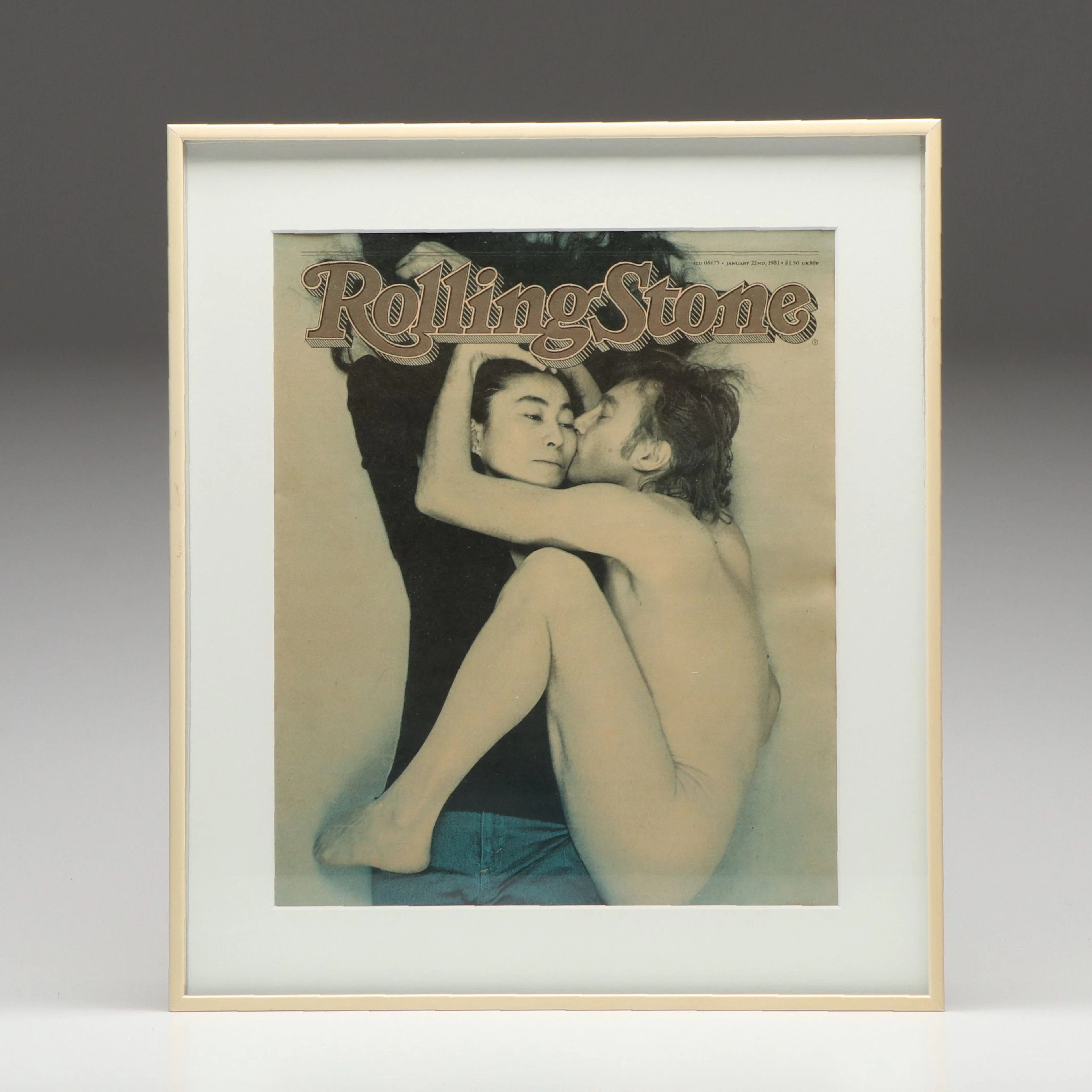 "Rolling Stone" John Lennon and Yoko Ono Magazine, 1981