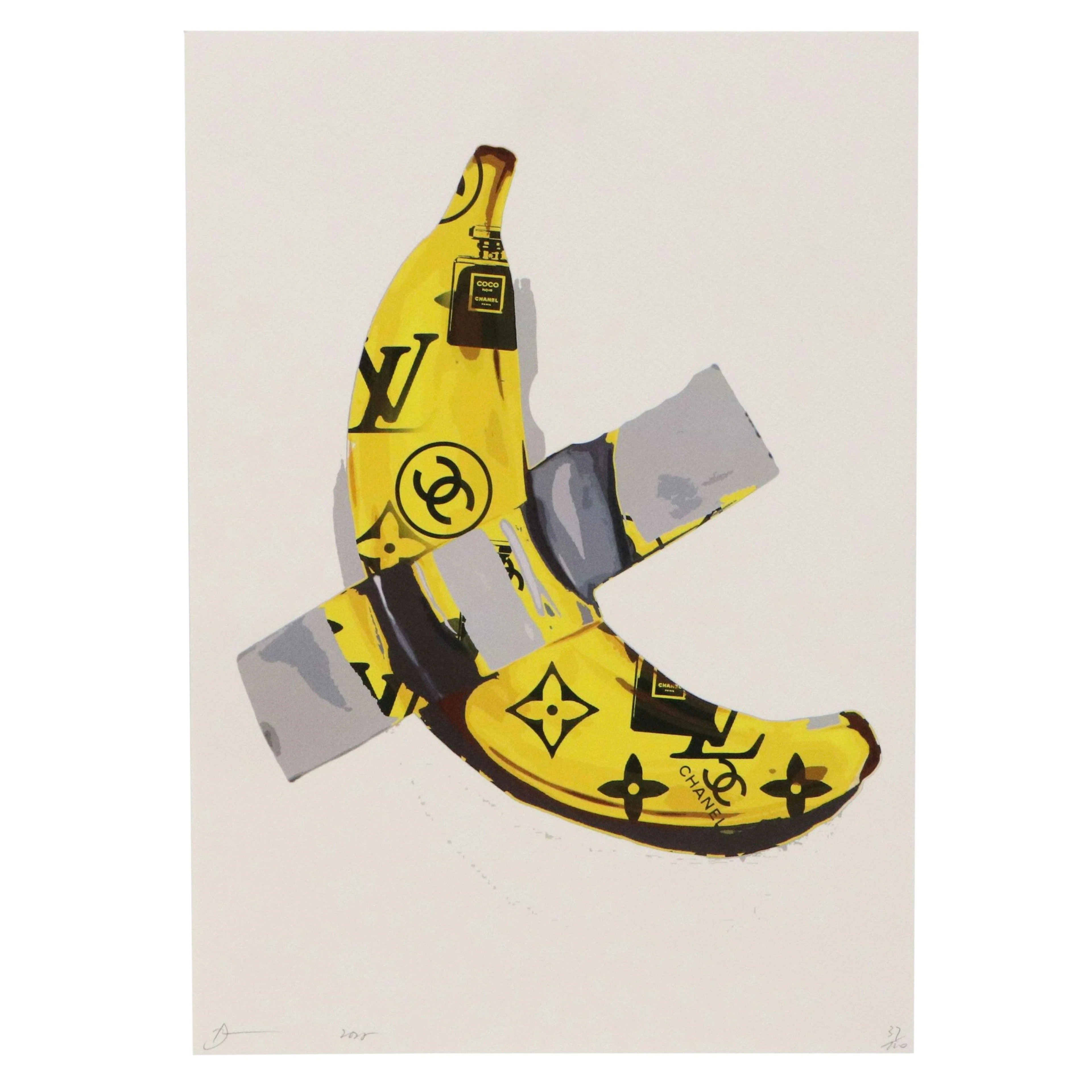 Death NYC Pop Art Graphic Print "Banane," 2022