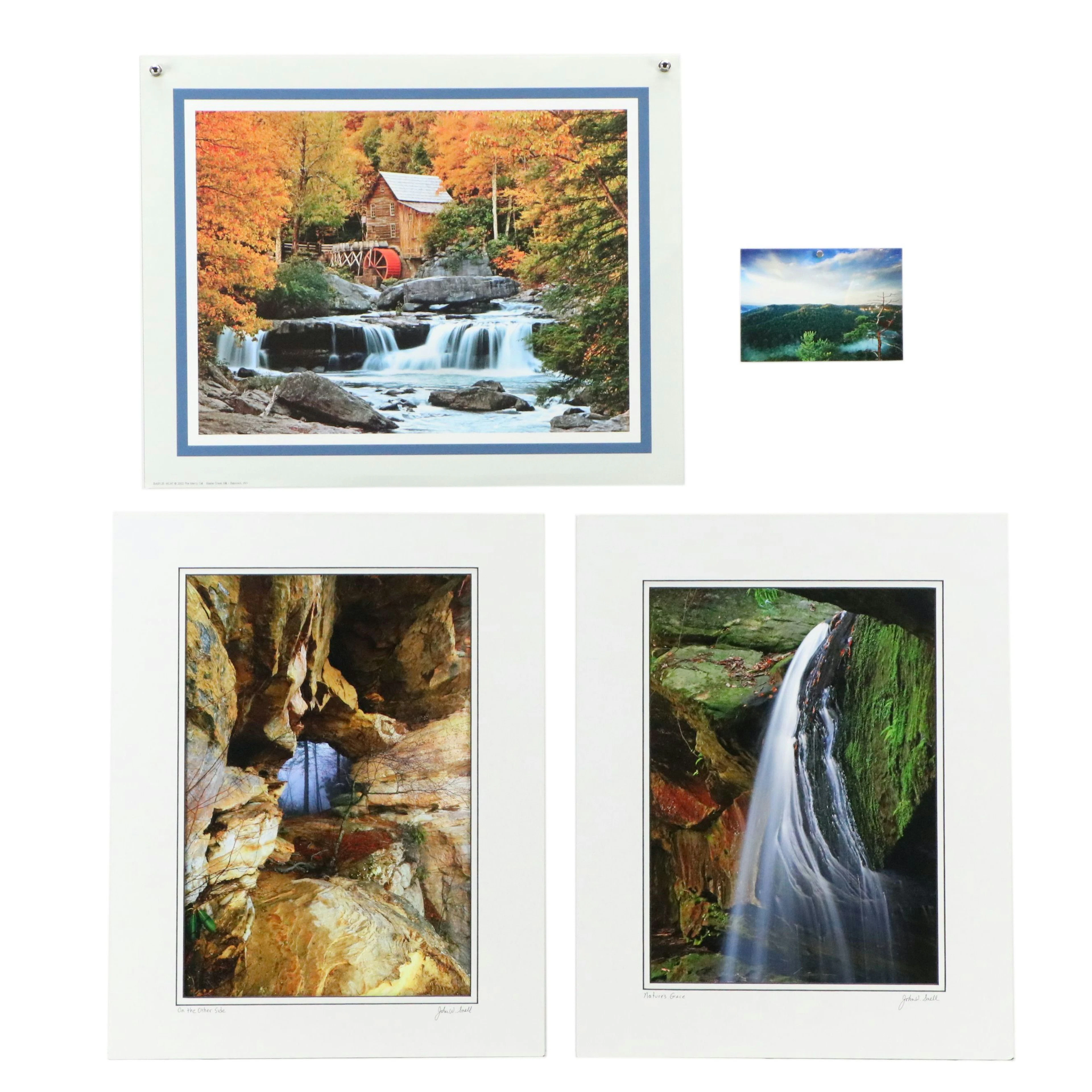 John Snell and Mary Almond Digital Prints of Landscape Photographs, 21st C.
