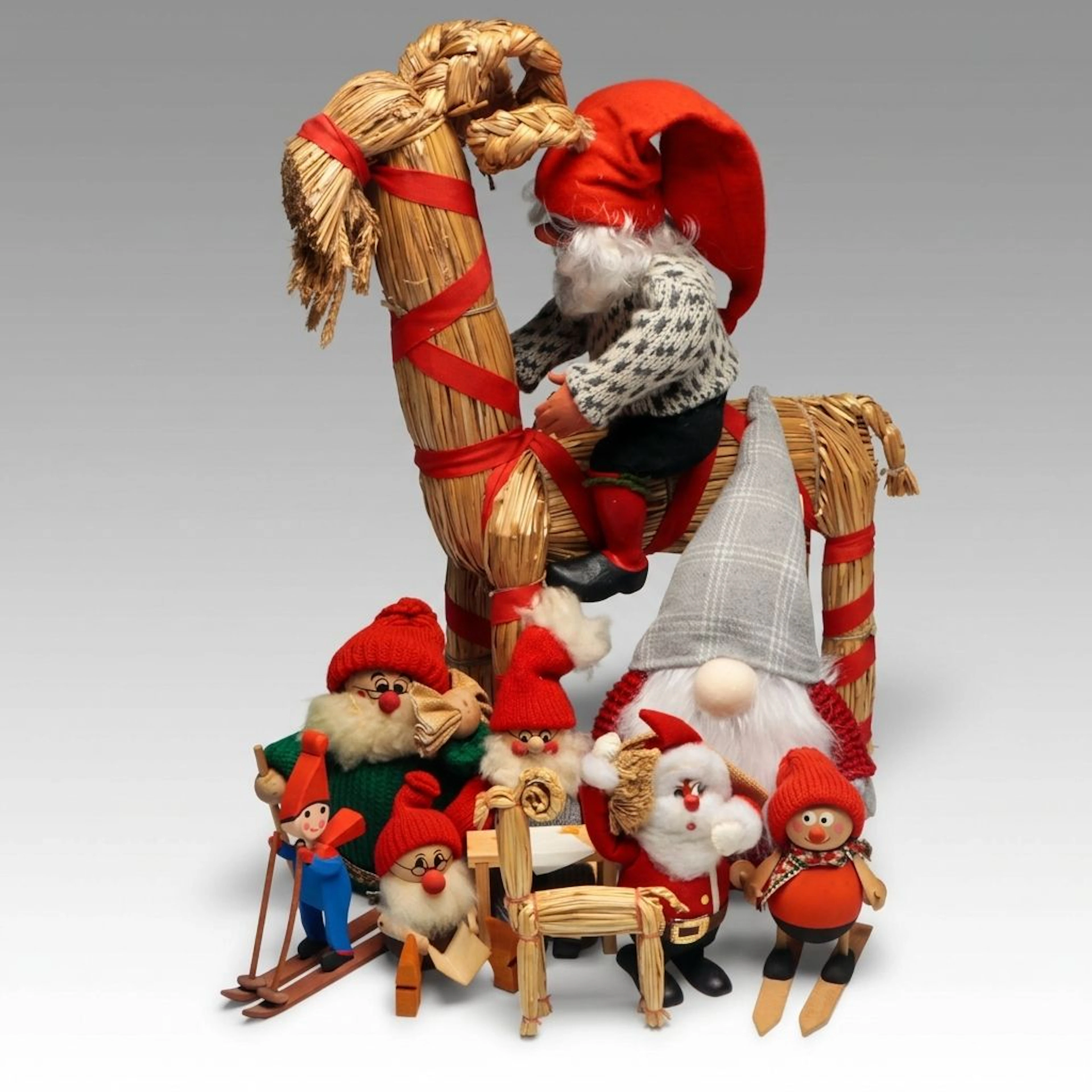 Arne Hasle Nisse Doll, Straw Yule Goat and More Scandinavian Christmas Décor