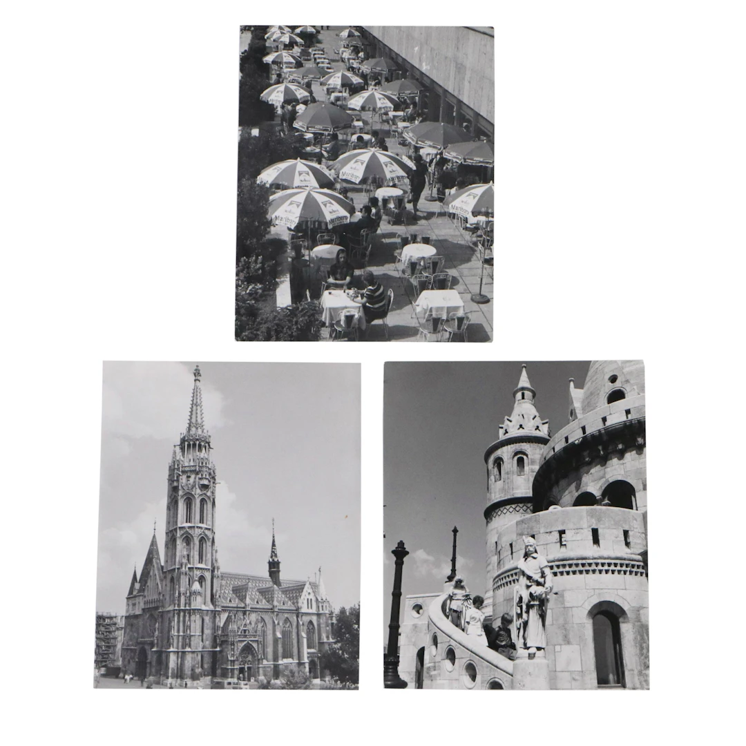Bernard G. Silberstein Silver Gelatin Photographs of Budapest