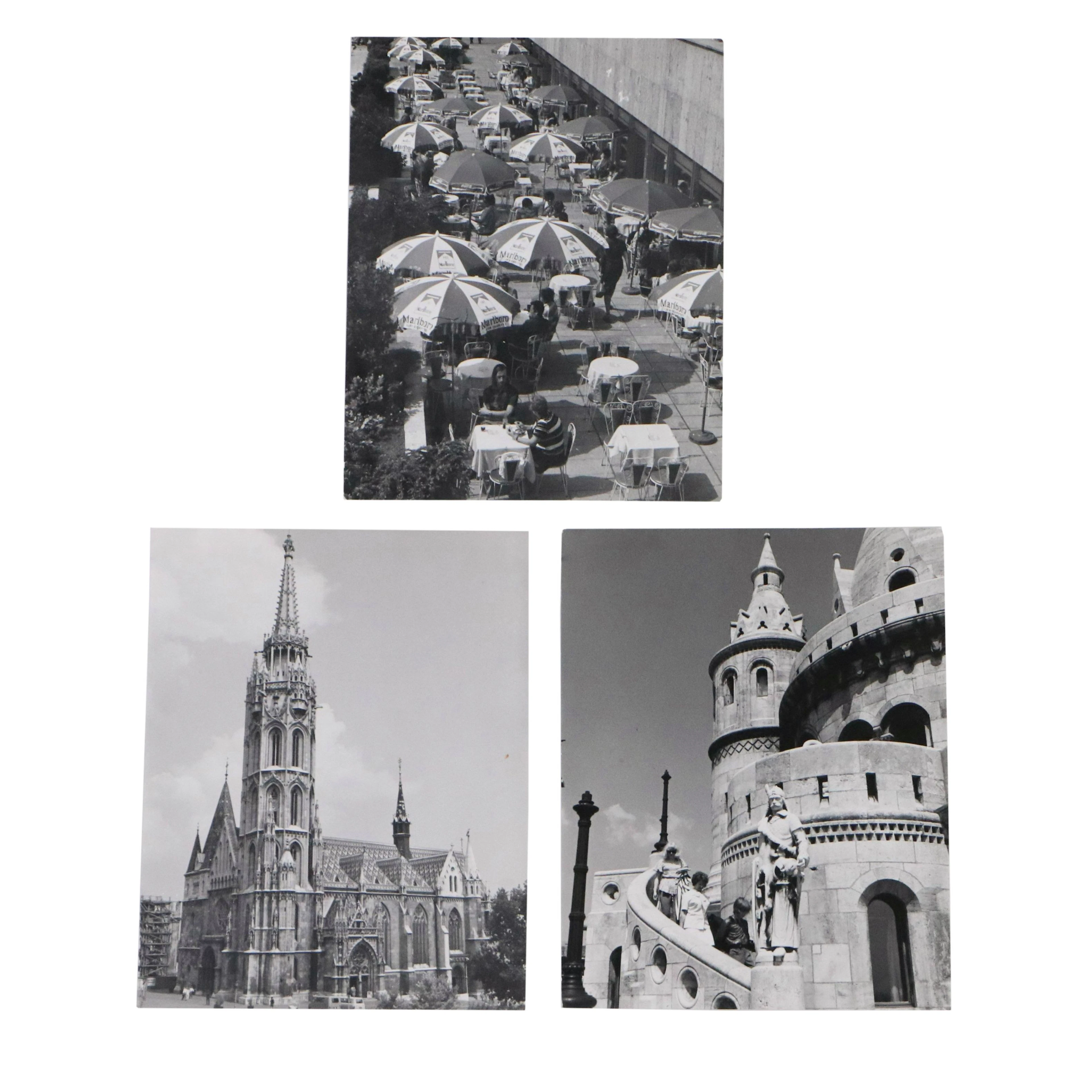 Bernard G. Silberstein Silver Gelatin Photographs of Budapest