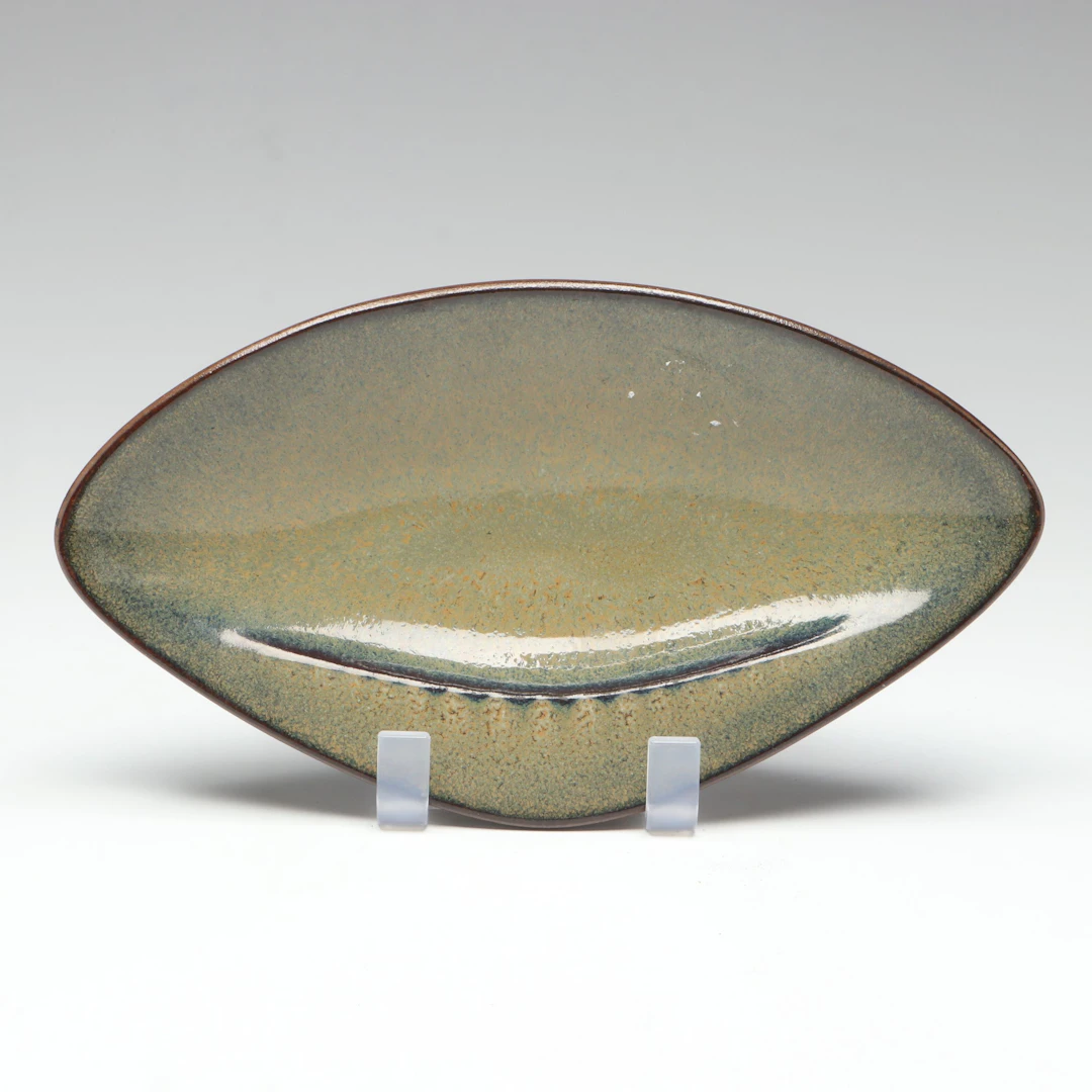 Rupert Deese Stoneware Oval Bowl