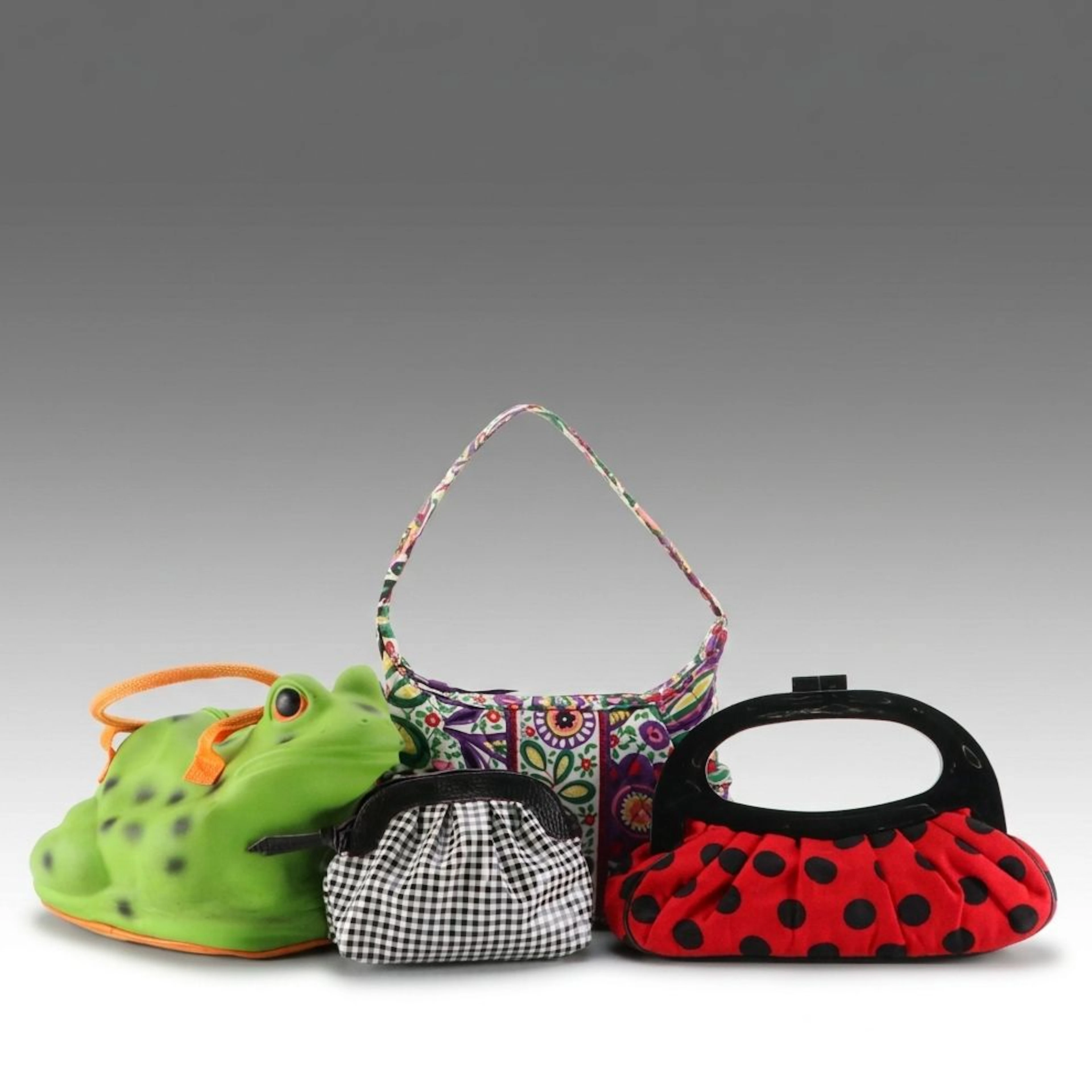 Vera Bradley "Viva La Vera" Sophie Bag with Other Frog-Shaped Handbag and More