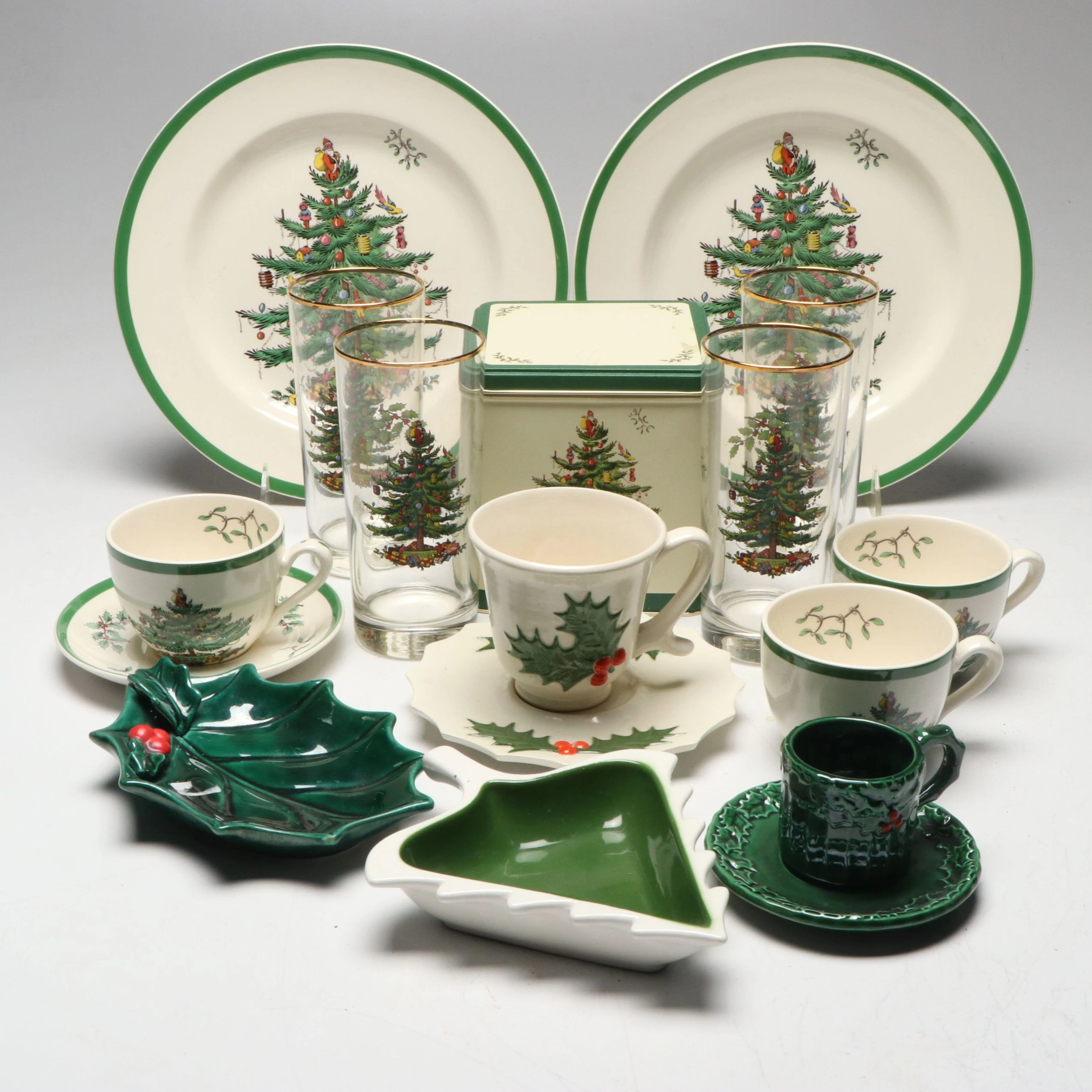 Spode "Christmas Tree" and More Holiday Tableware, 21st Century