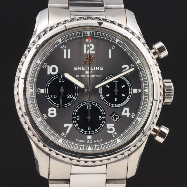 Breitling Aviator 8 B01 Chronograph 43 Grey Dial Watch