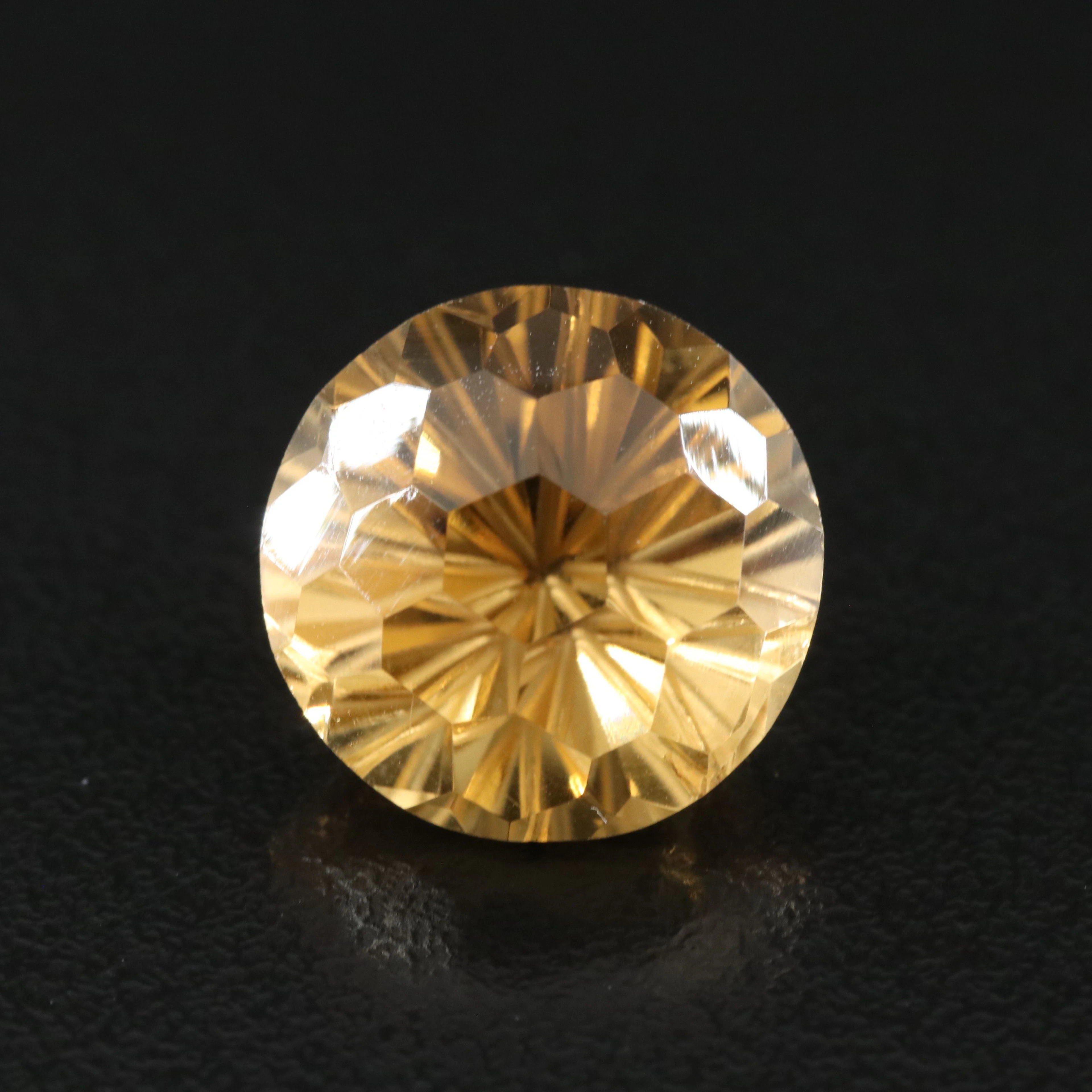 Loose 7.39 CT Citrine