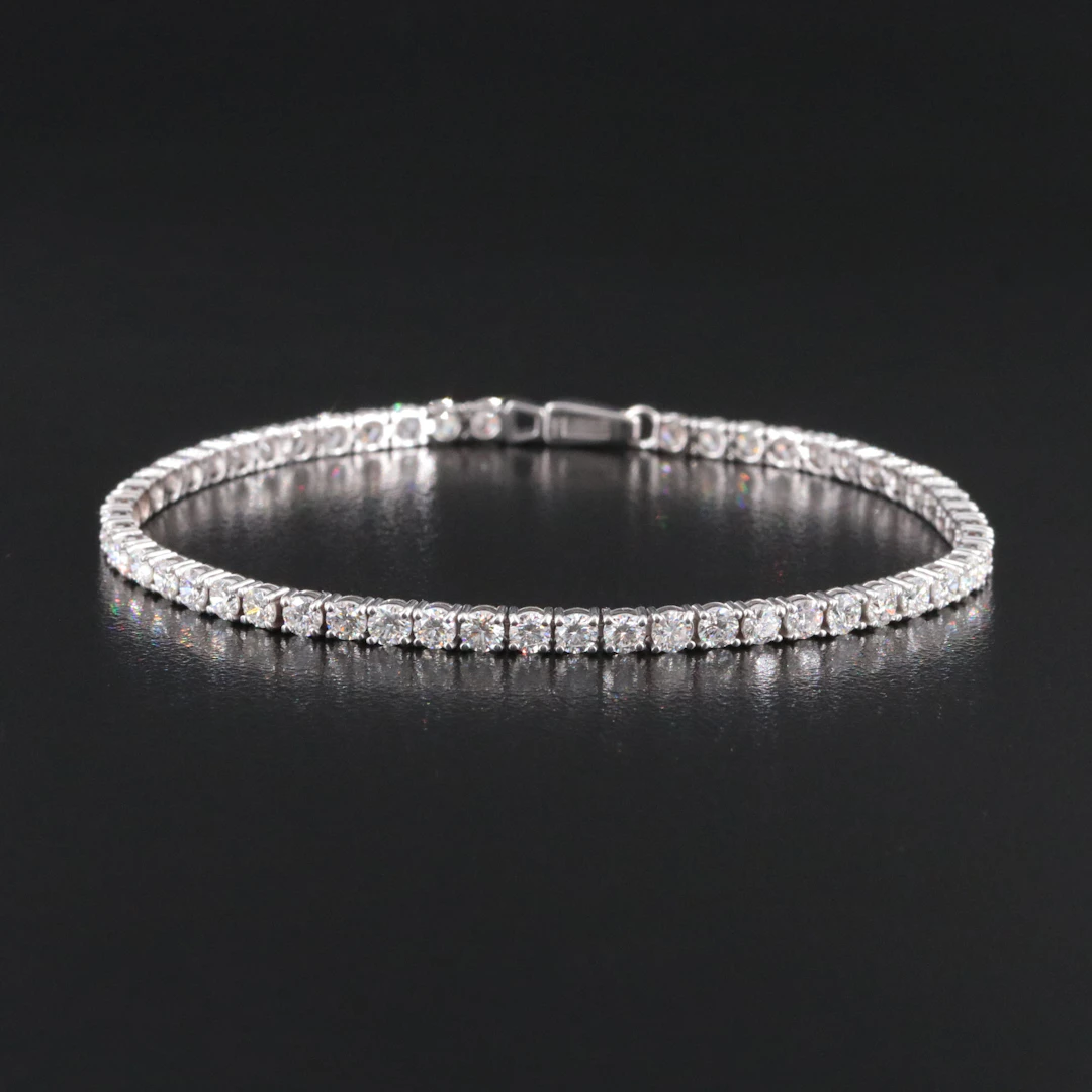 14K 5.15 CTW Diamond Line Bracelet