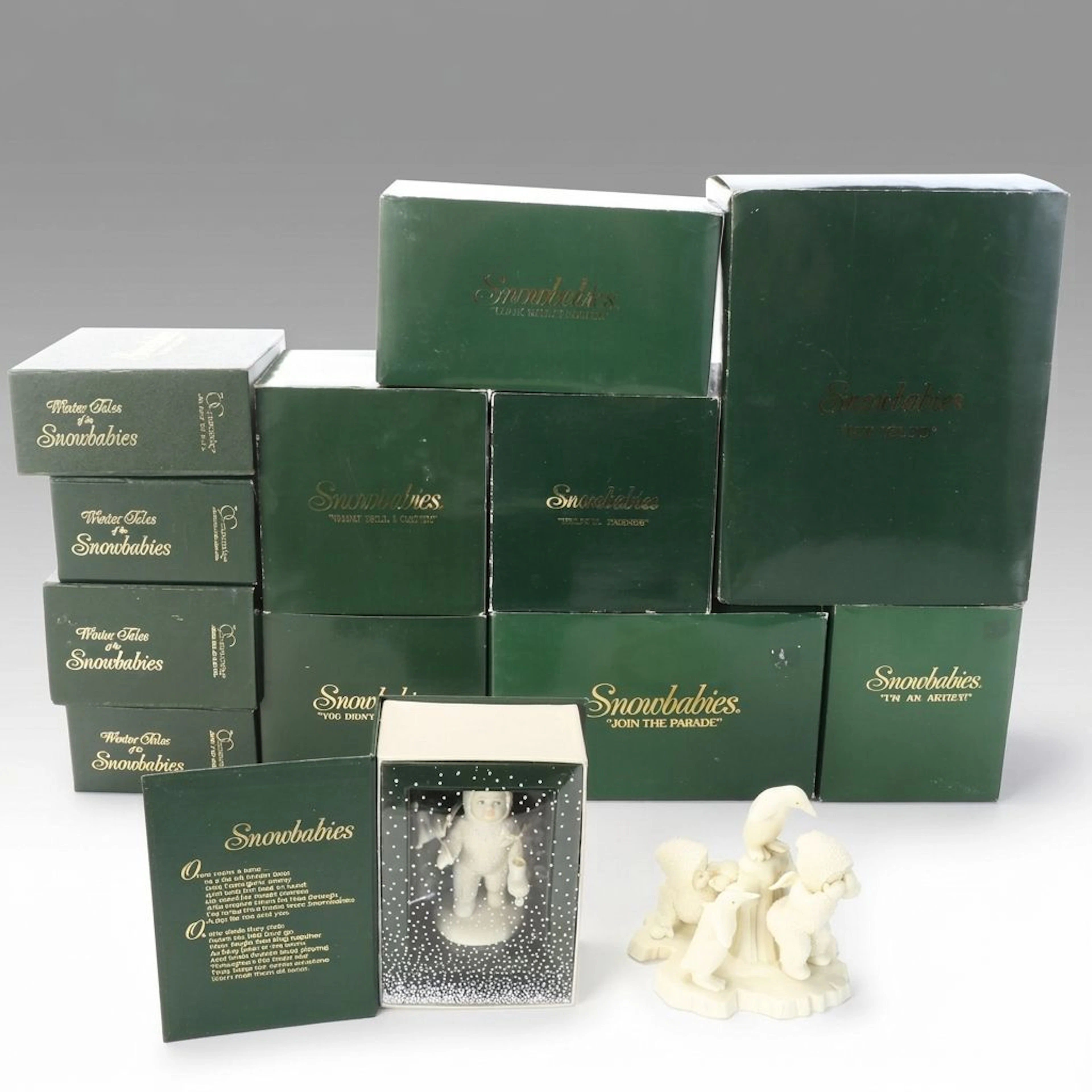 Department 56 "You Didn't Forget Me" and More Snowbabies