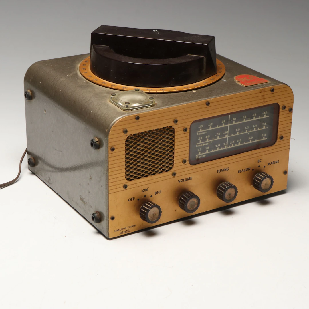 RCA Radiomarine AR-8712 Marine Radio Direction Finder, Mid-20th Century