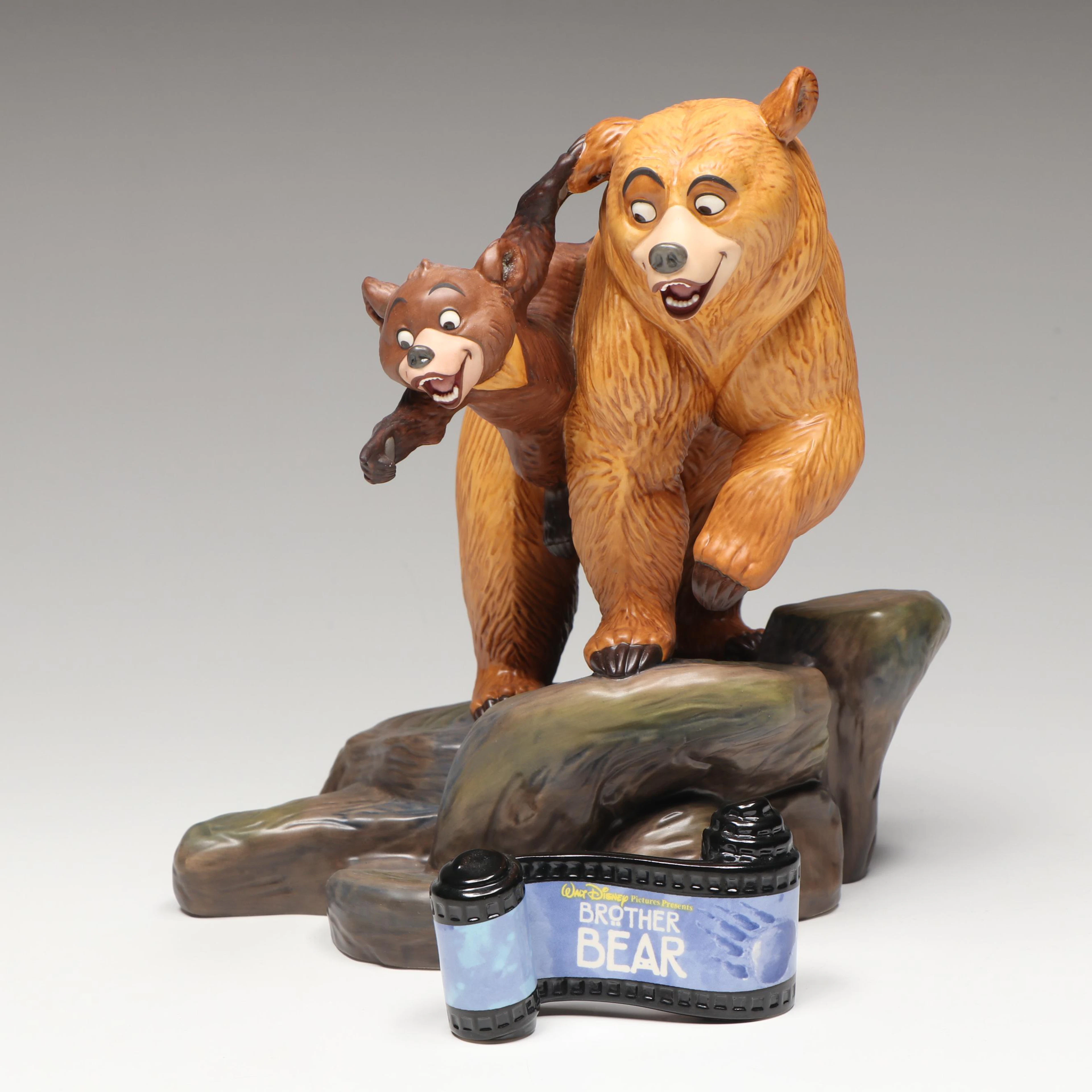 Disney Brother Bear "Brotherly Time" Limited Edition Porcelain Figurine, 2004