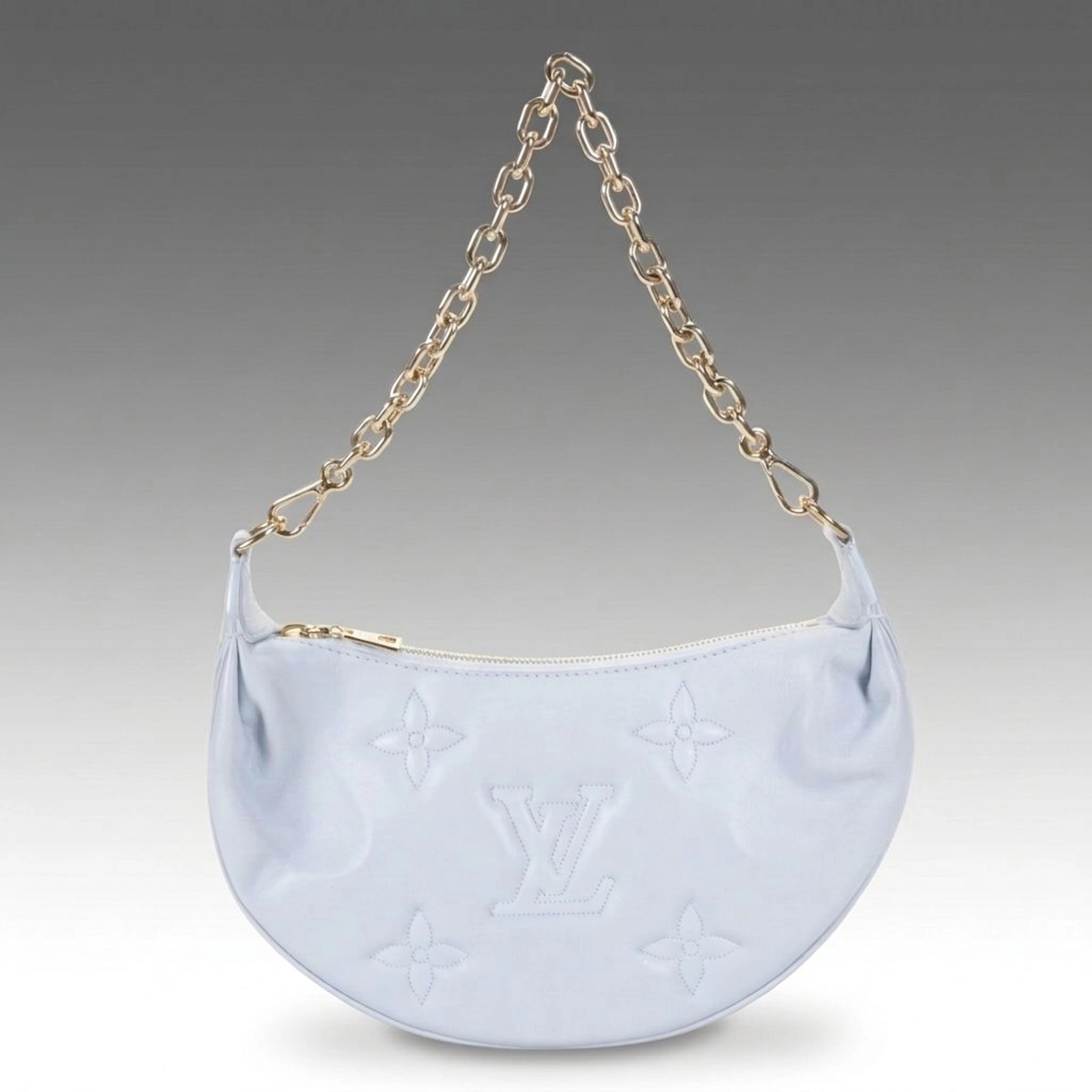 Louis Vuitton Bubblegram Over The Moon Satchel in Ice Blue