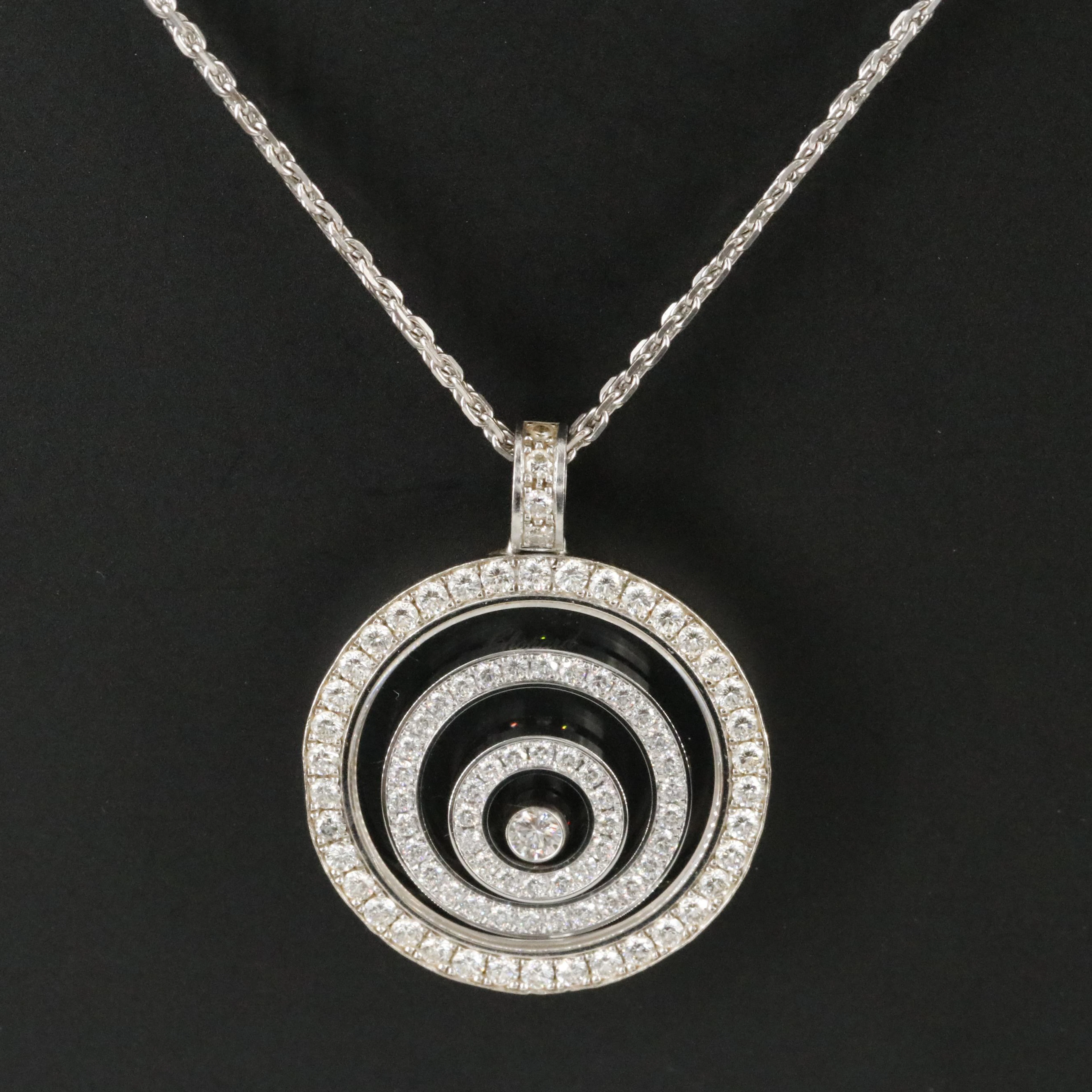 Chopard Happy Spirit 18K 1.14 CTW Diamond Necklace