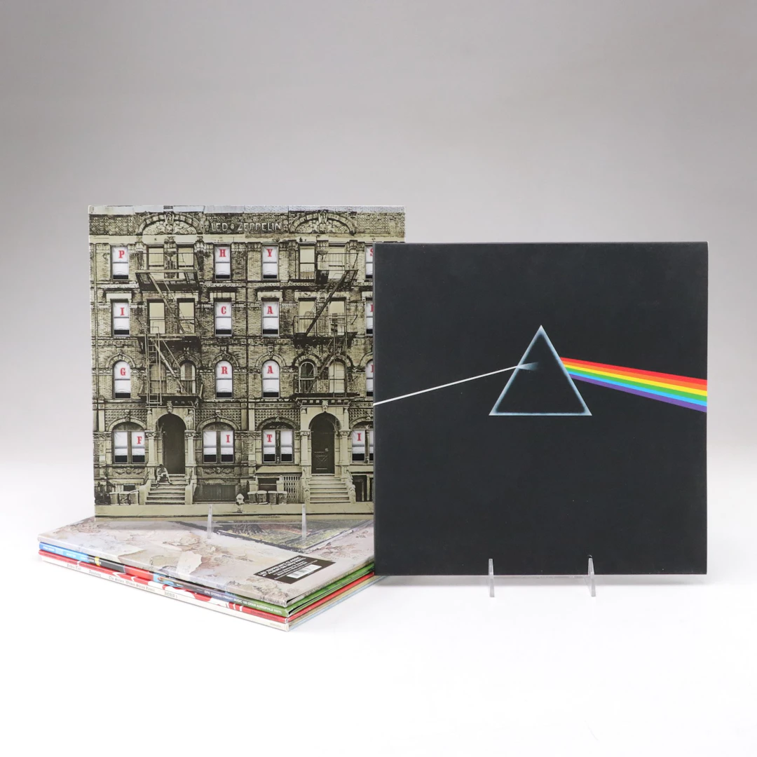 Led Zepplin, Pink Floyd, Boston and More Vinyl Records